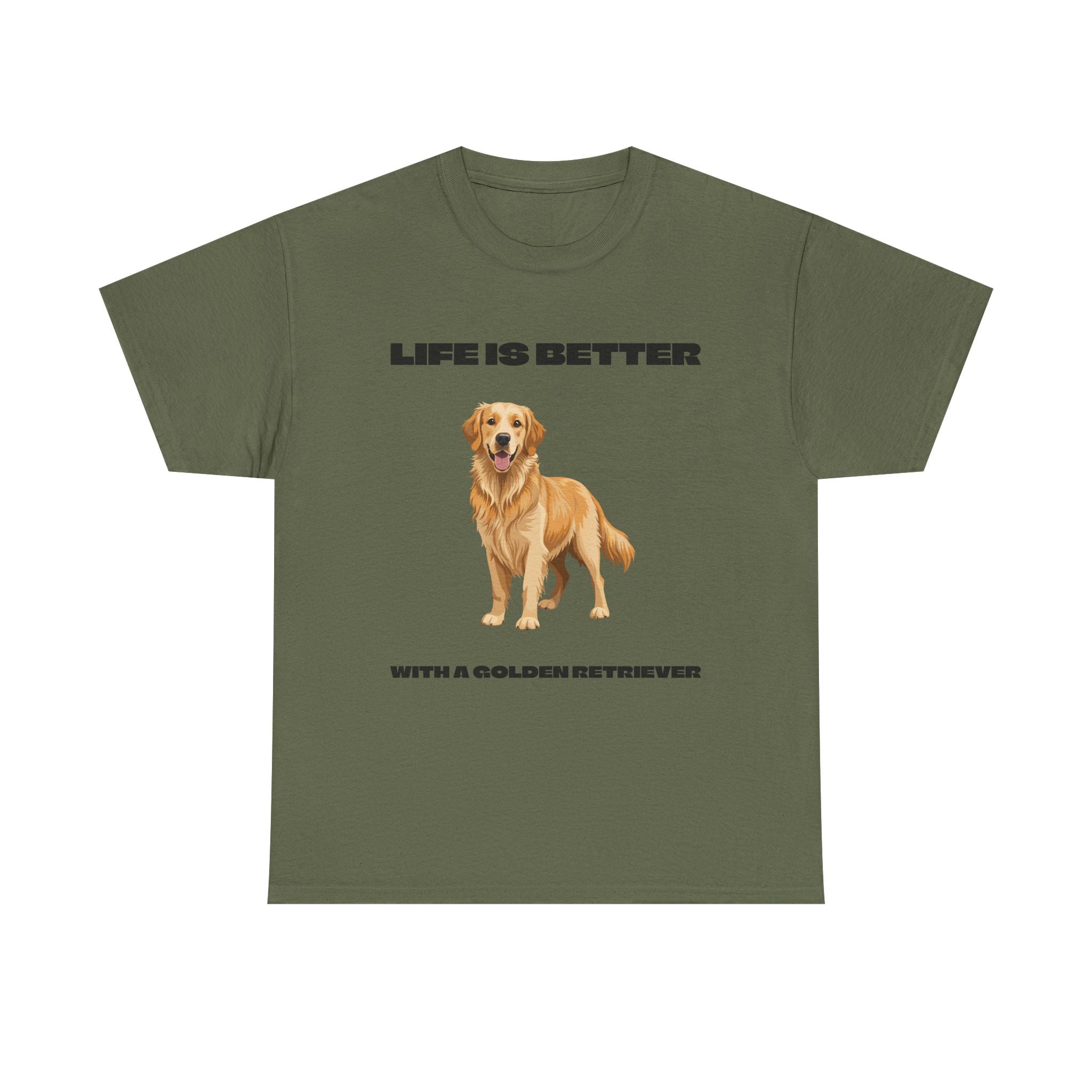 Golden retriever T-shirt - Huurdies