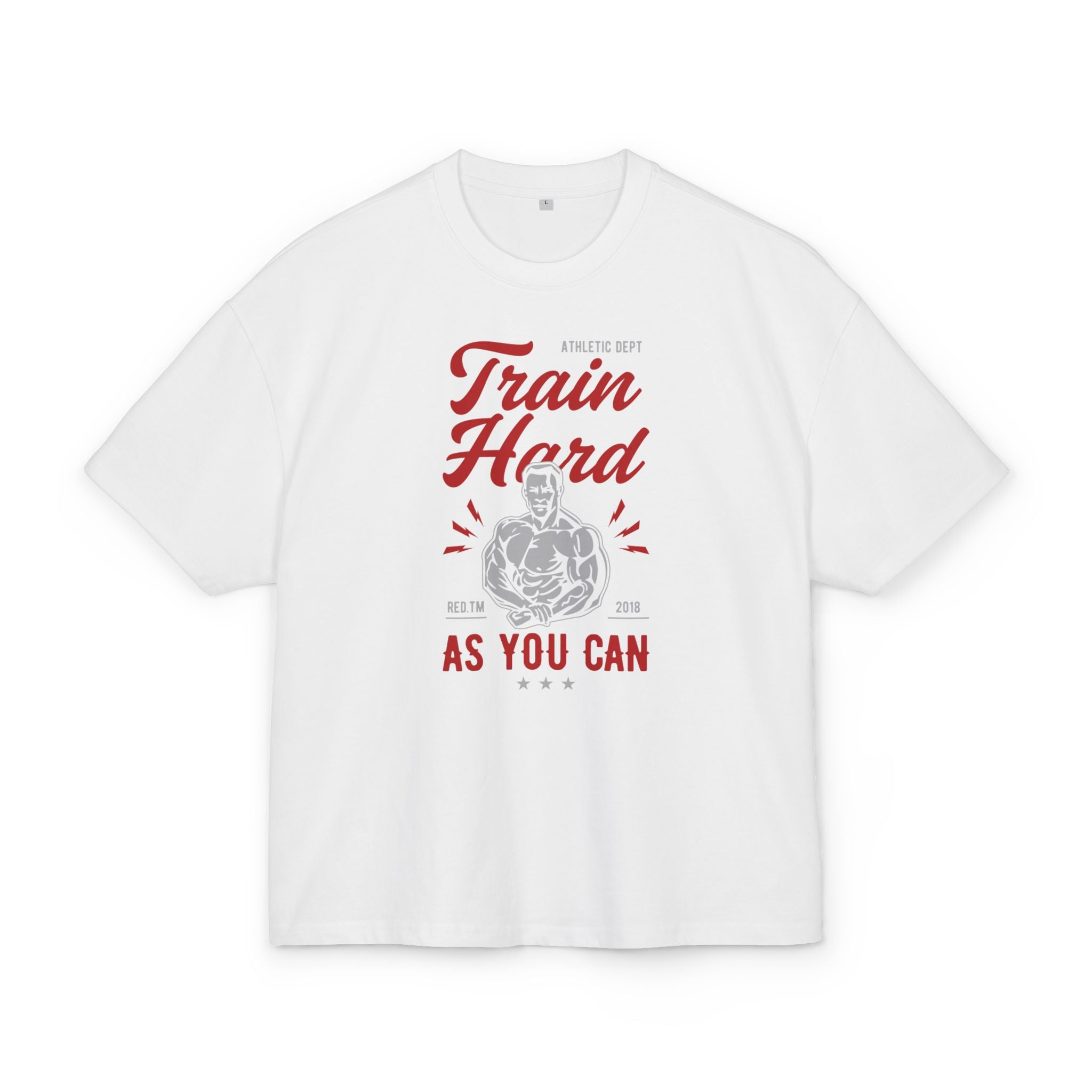 Train Hard as you can Oversized T-shirt - Huurdies