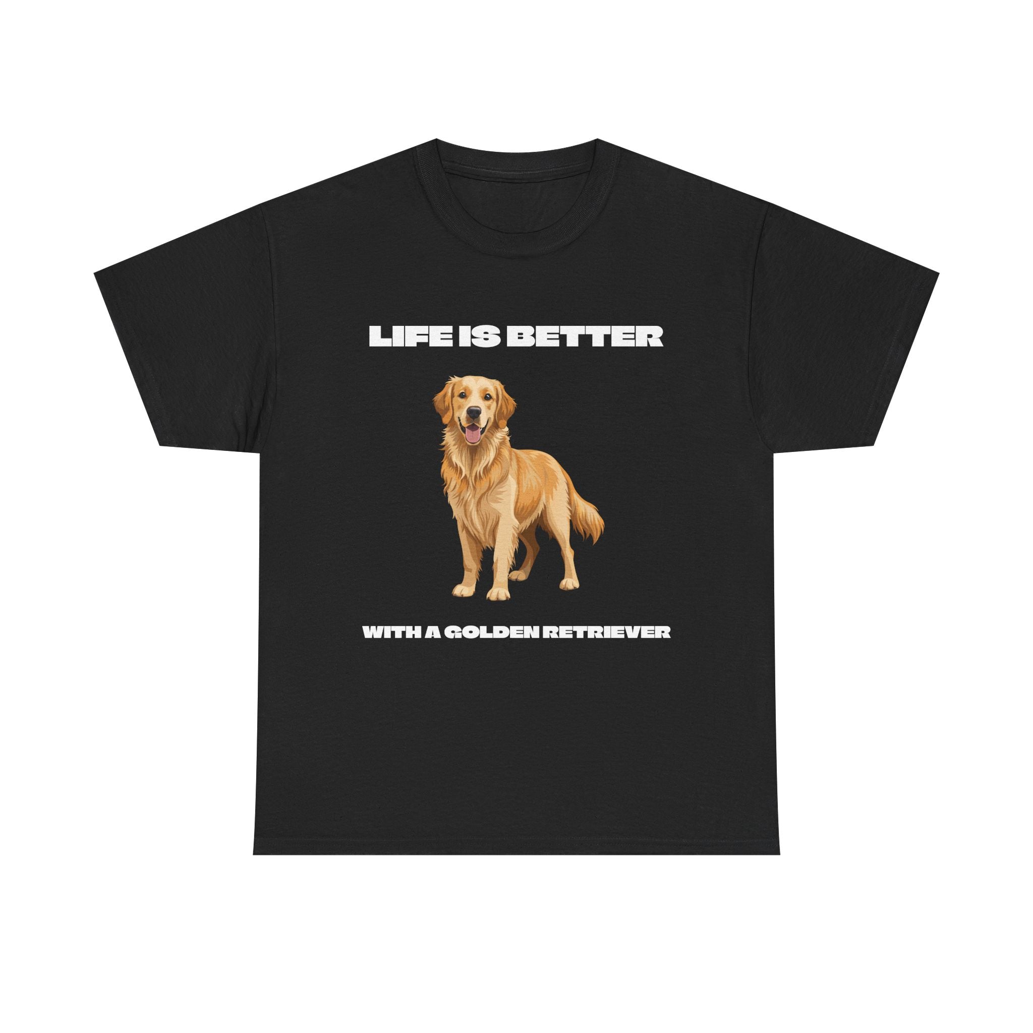 Golden retriever T-shirt - Huurdies