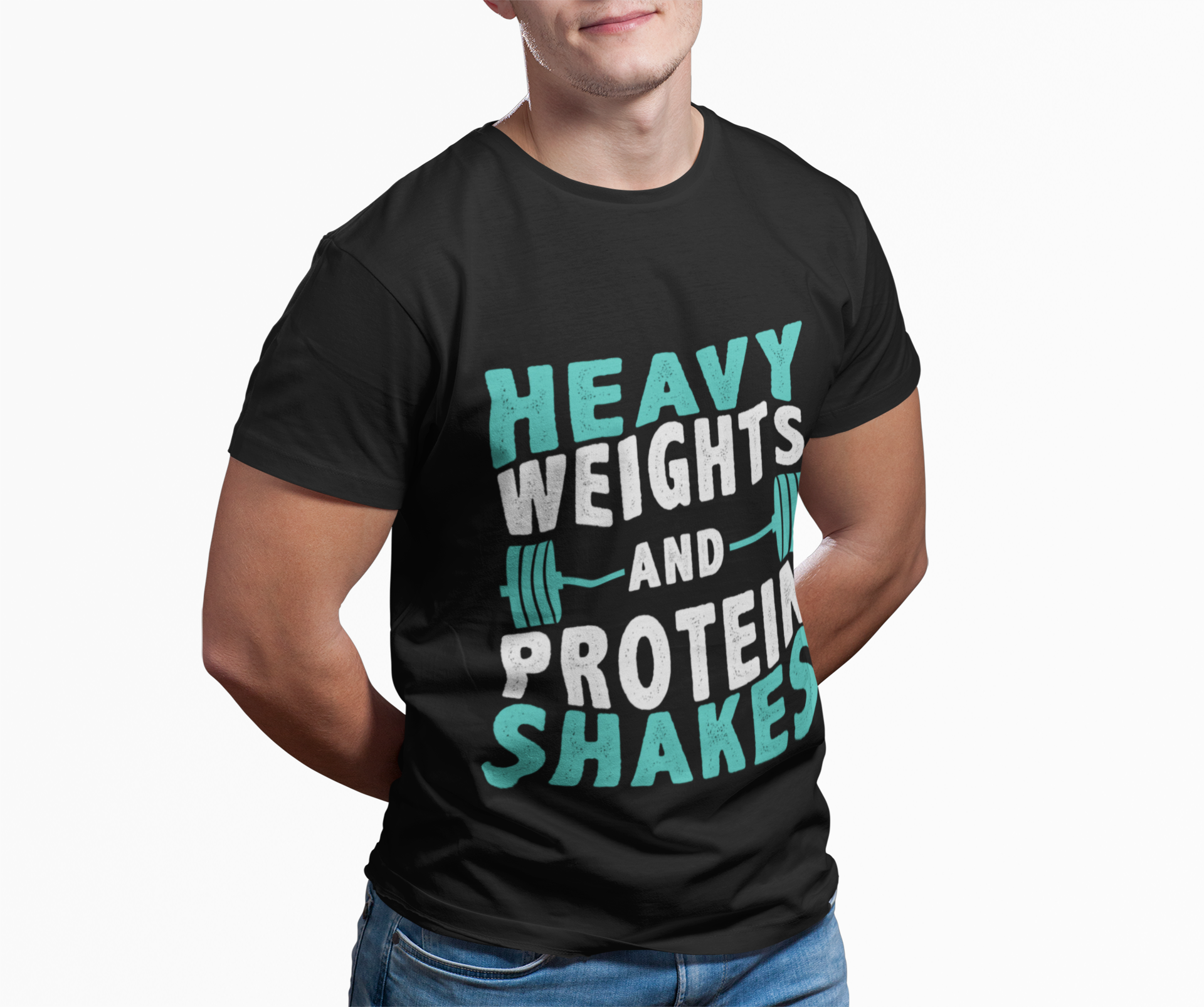 Heavy Weights Protein Shakes T-shirt - Huurdies