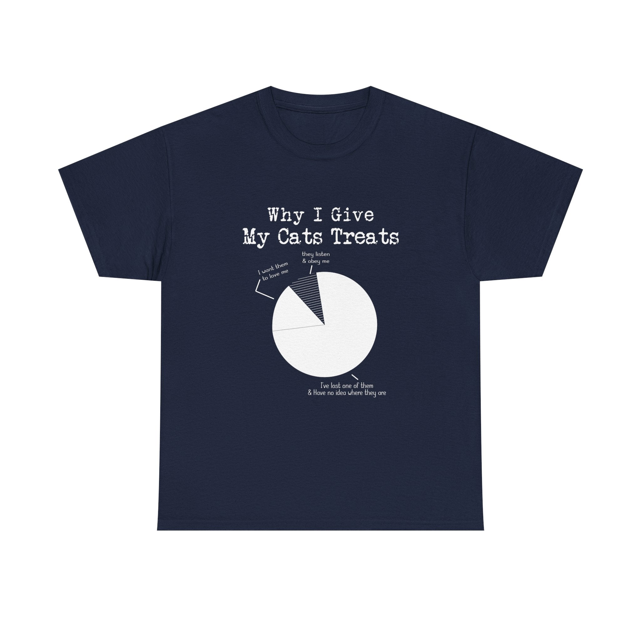 Why I Give My Cats Treats T-shirt - Huurdies