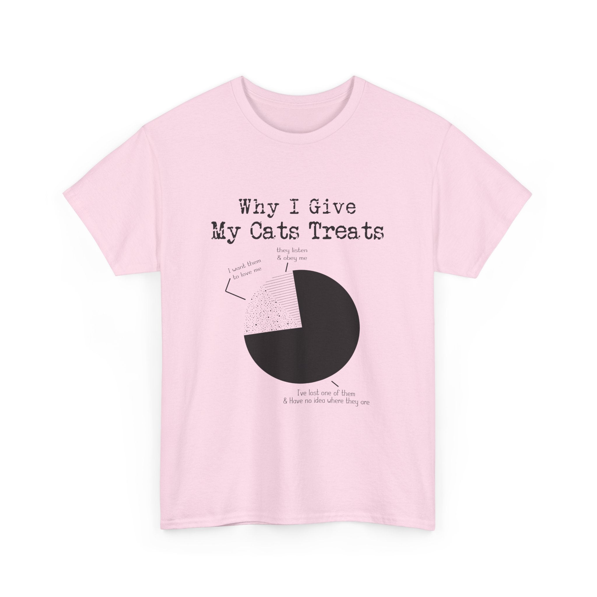 Why I Give My Cats Treats T-shirt - Huurdies