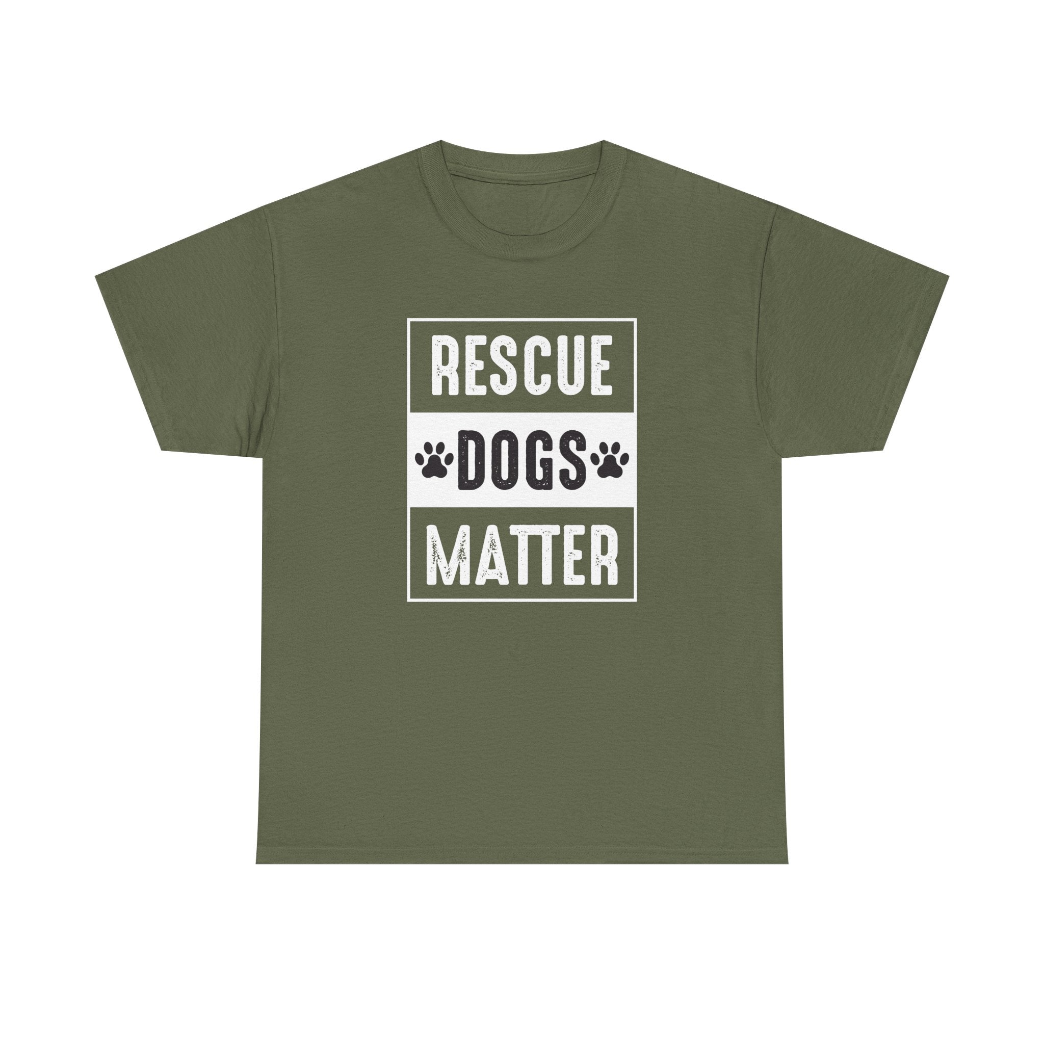 Rescue Dogs Matter Drugs T-shirt - Huurdies