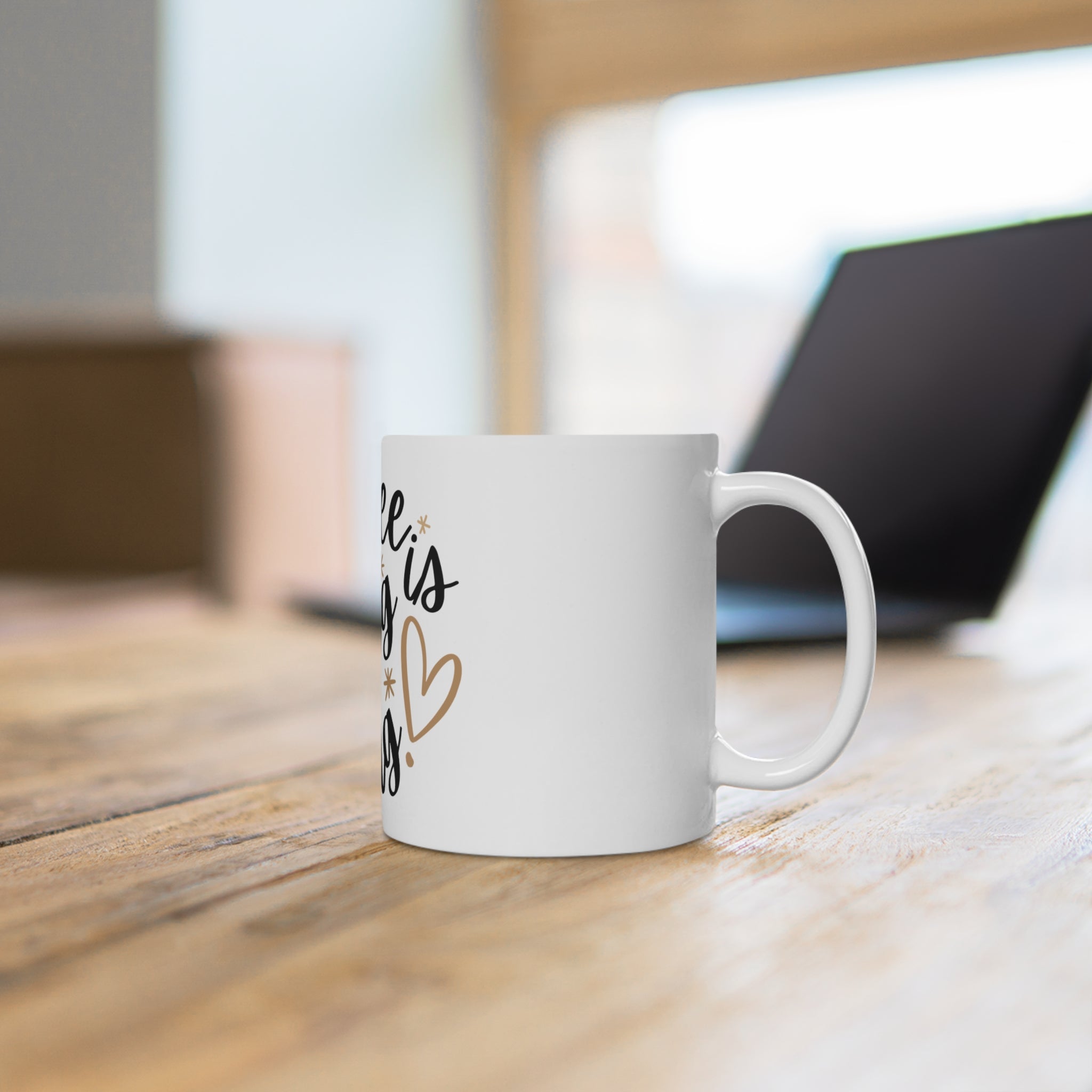 Coffee is a hug in a mug Mok - Huurdies