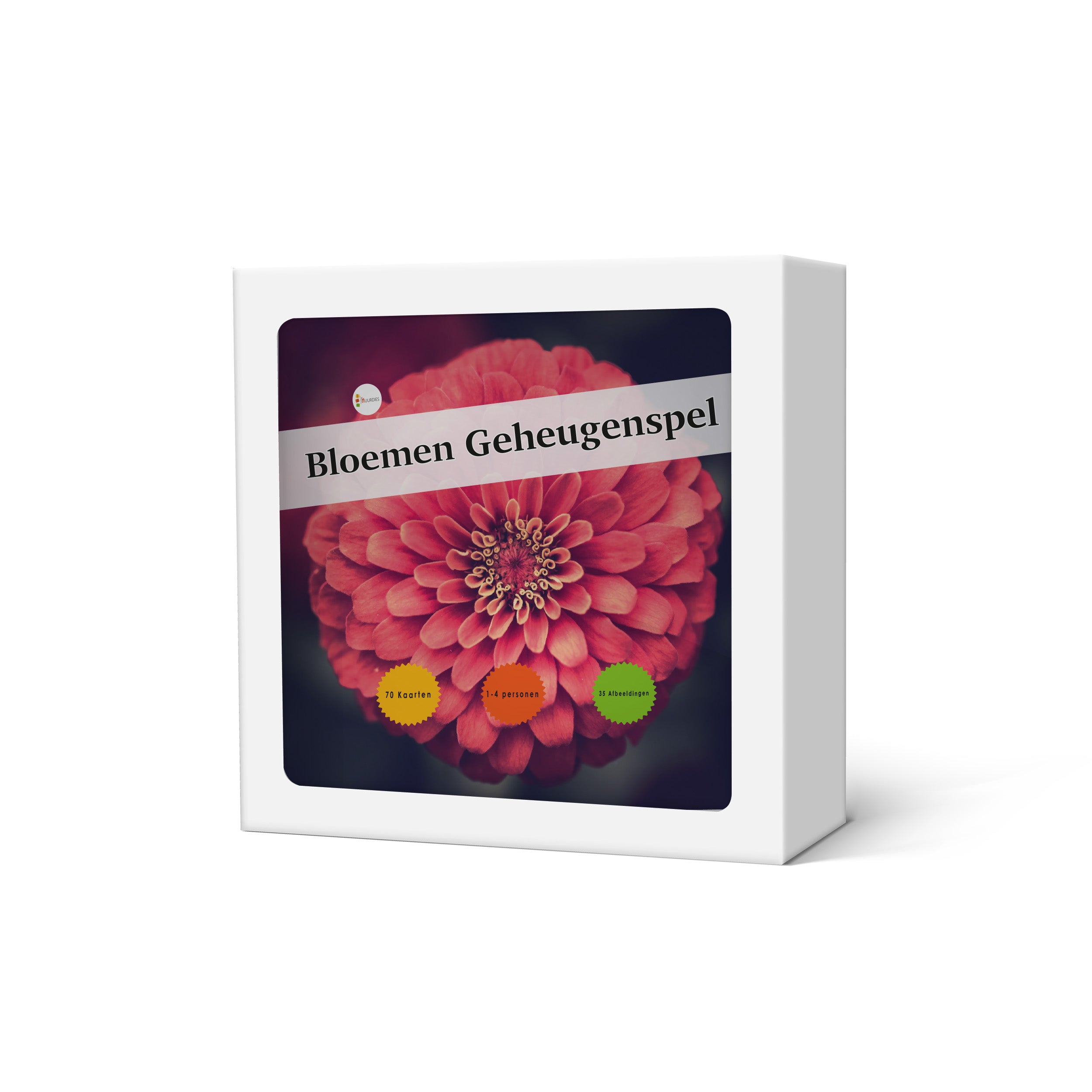Bloemen geheugenspel Doosje