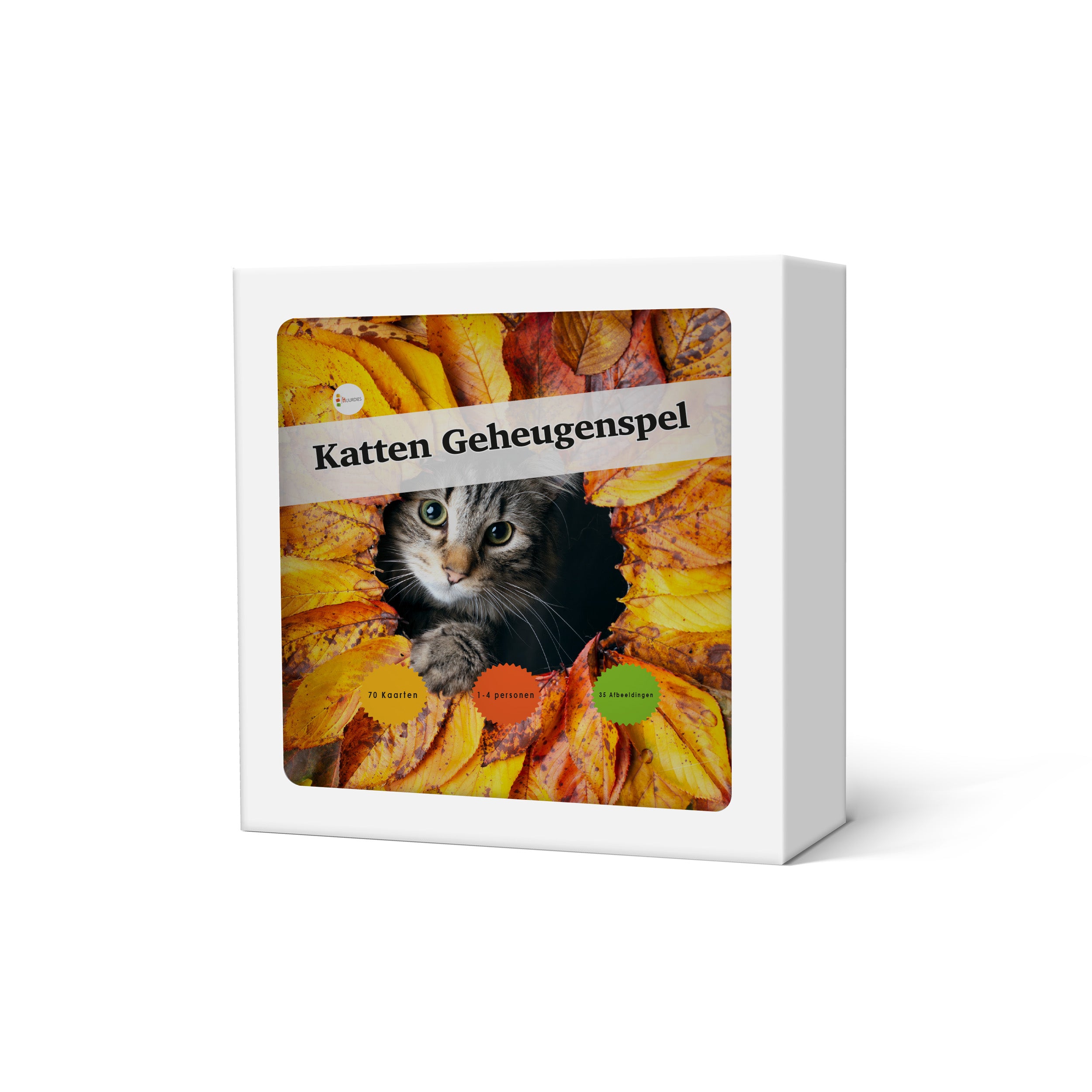 Katten geheugenspel doosje