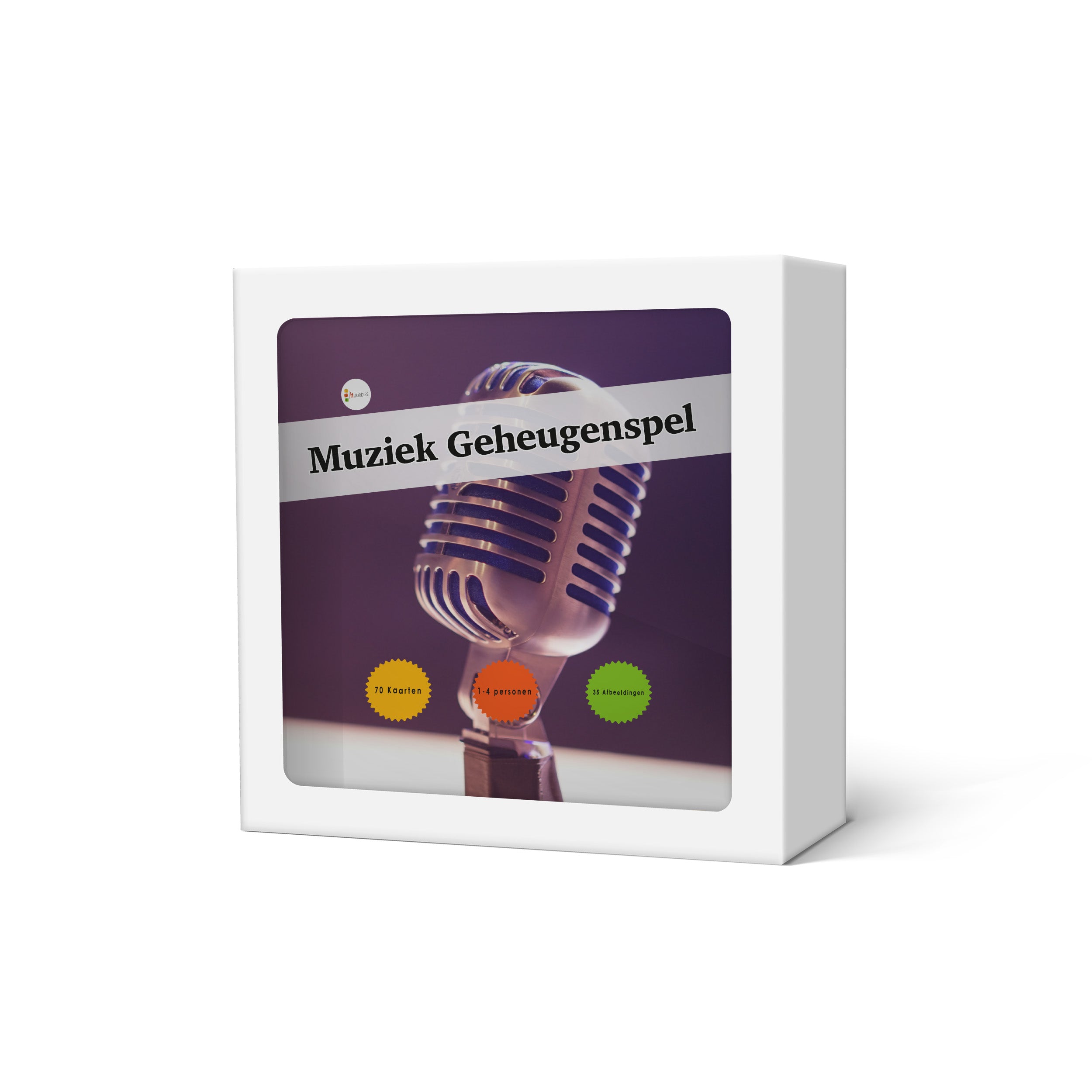 Muziek geheugenspel doosje