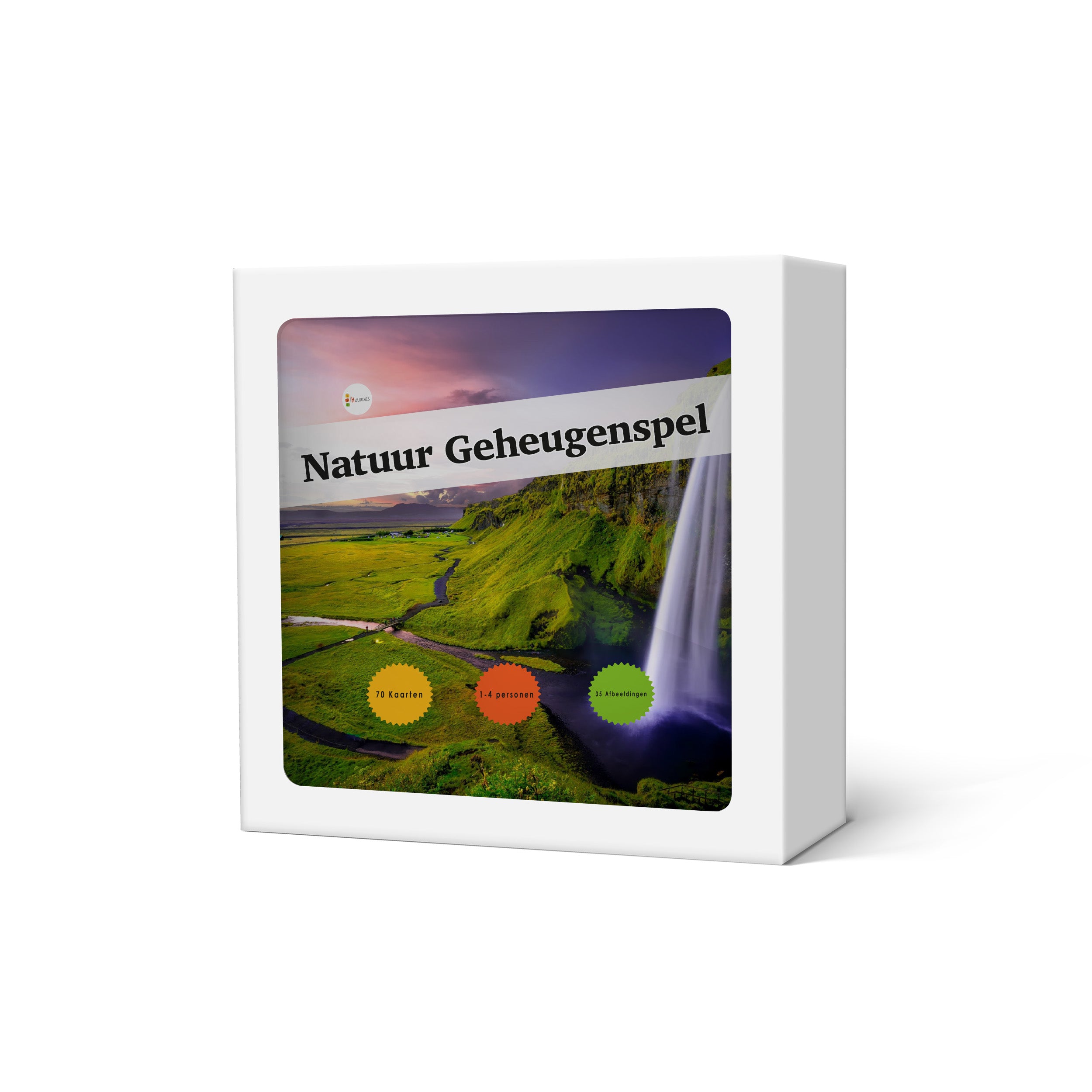 Natuur geheugenspel doosje
