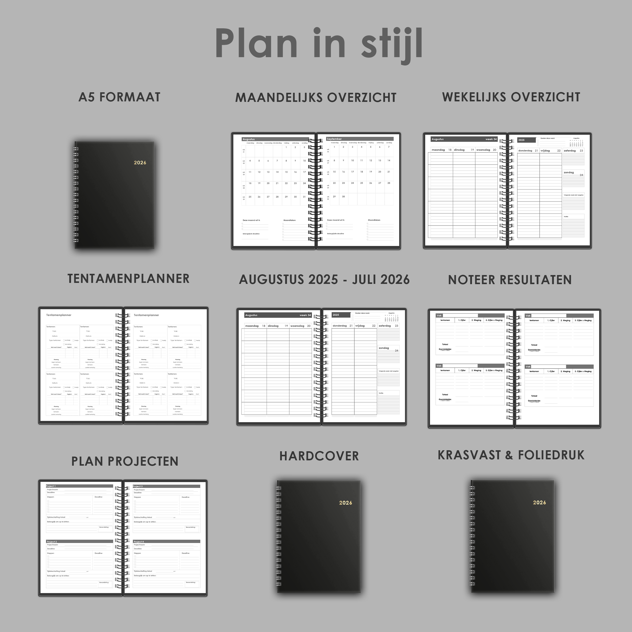 Schoolagenda 2026 - Huurdies