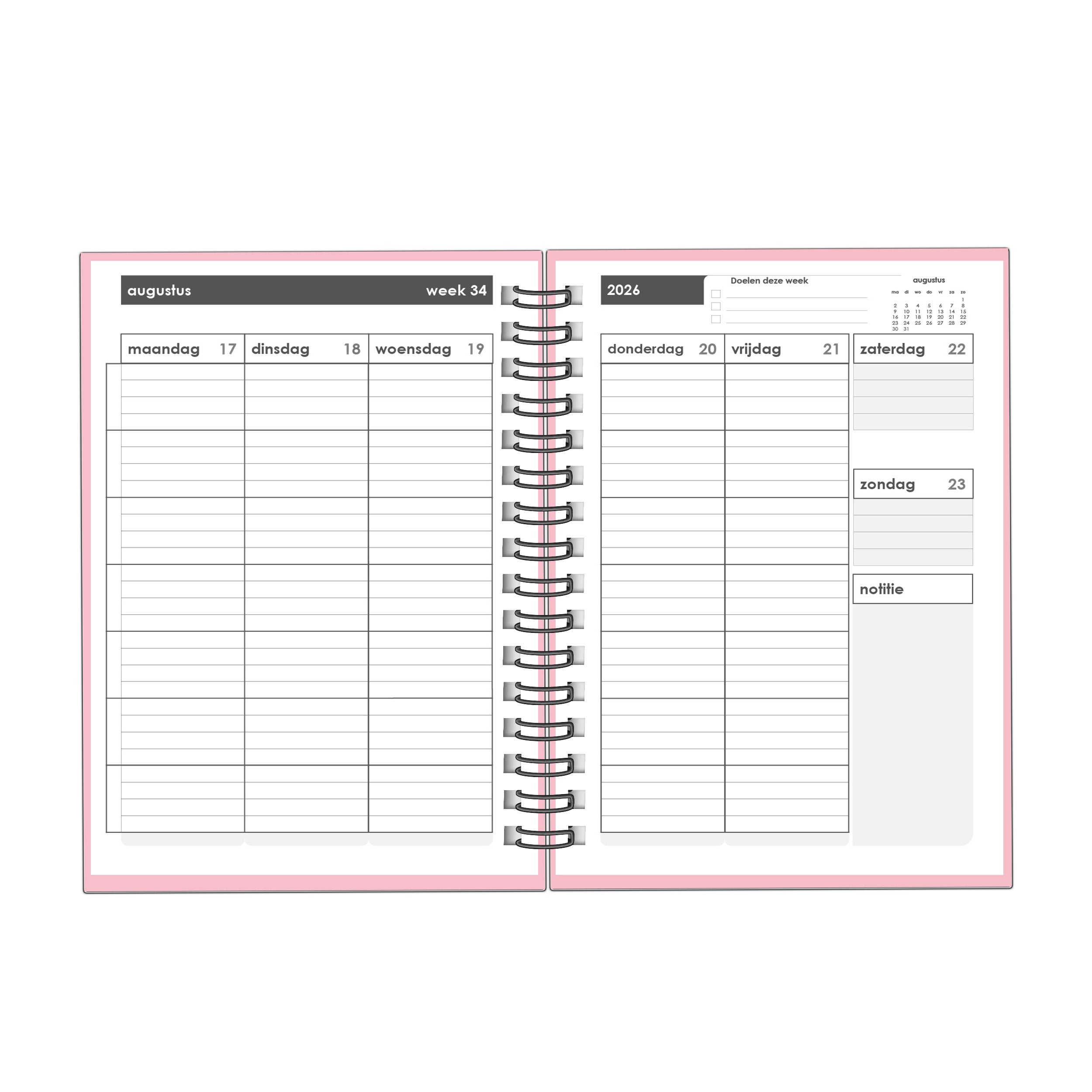 Huurdies® - Schoolagenda 26/27 - A5
