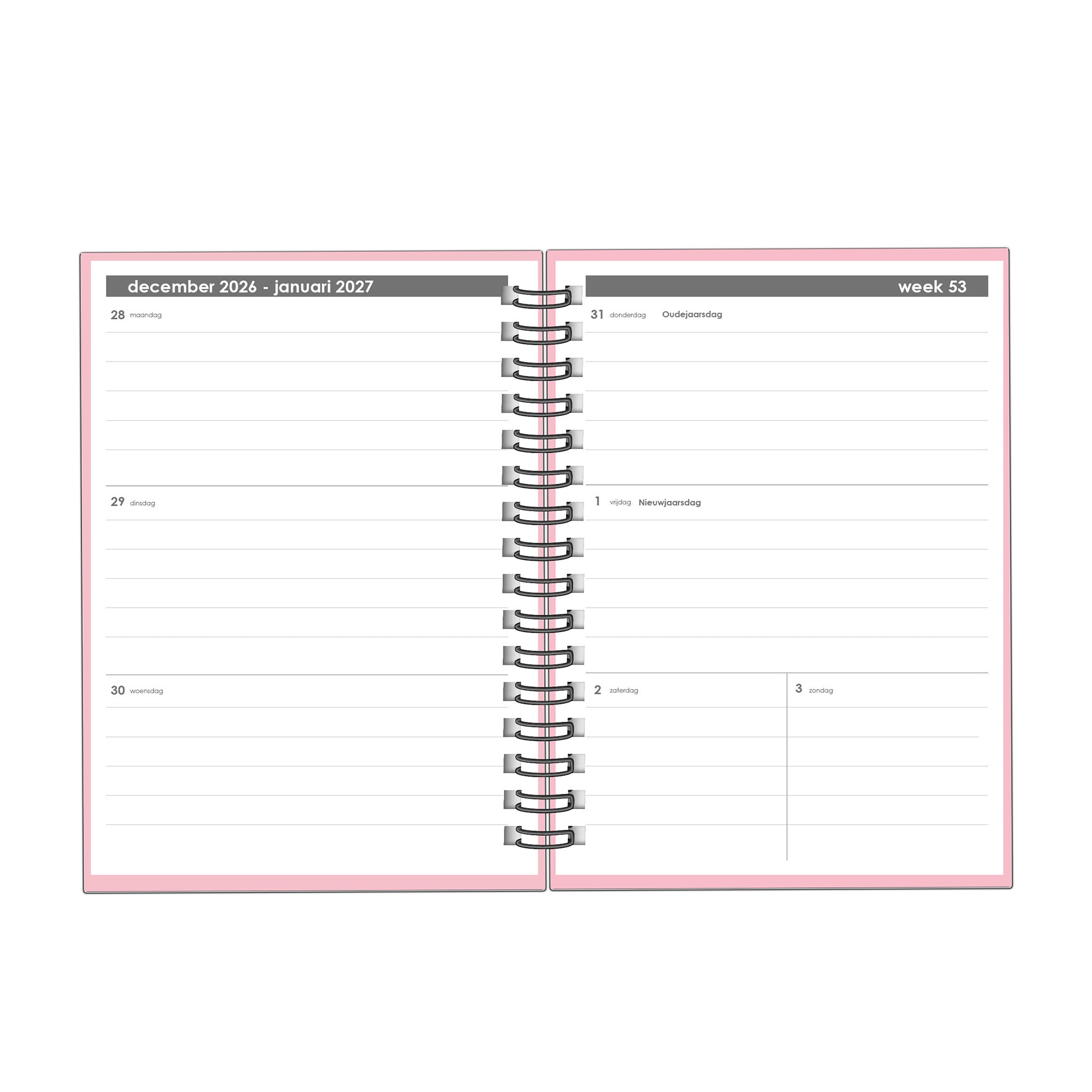Hardcover agenda 2027 - Huurdies