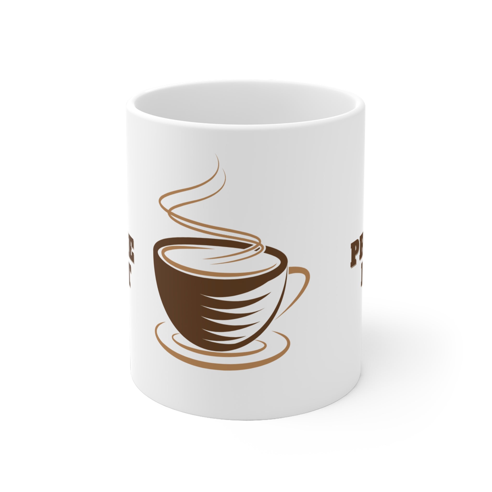 Koffie eerst, Praten Later mok