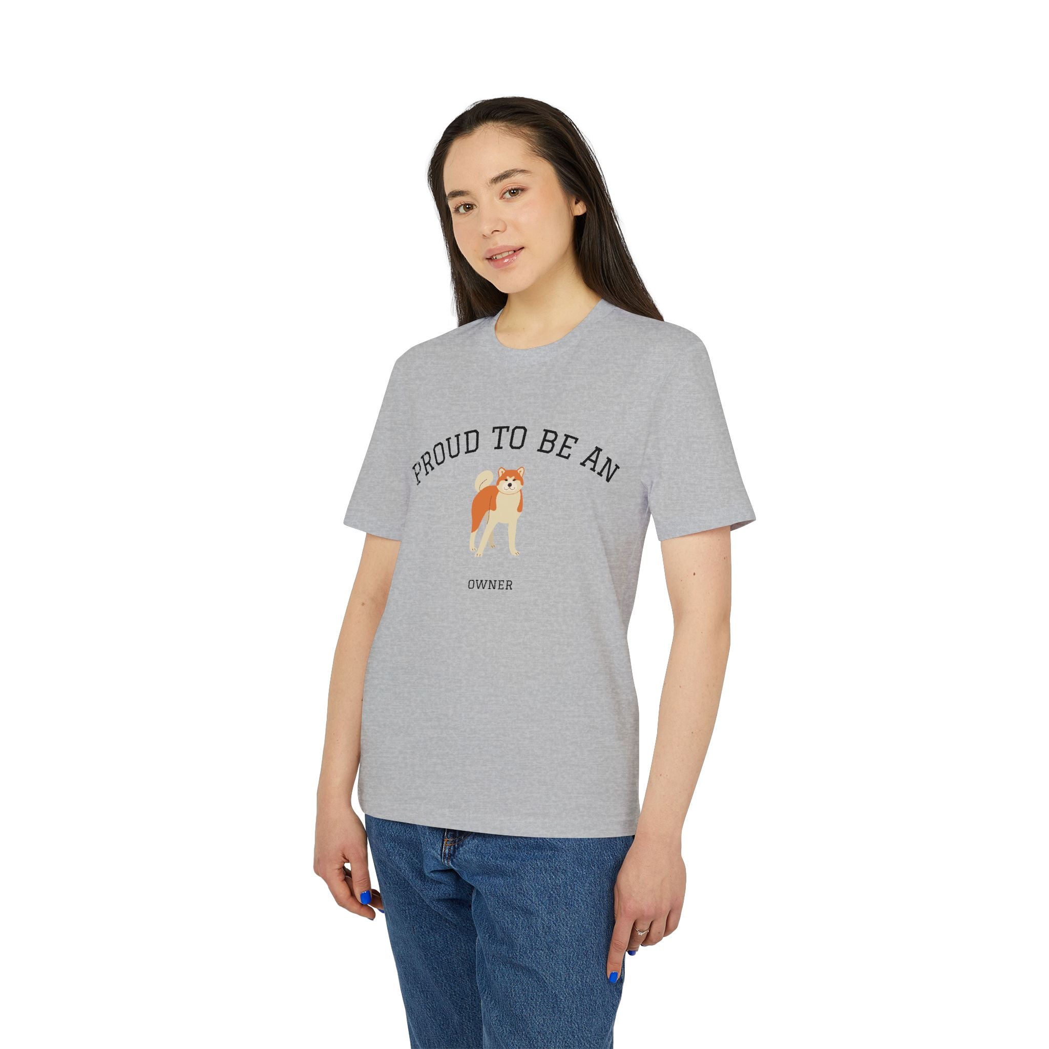 Unisex T-Shirt Dierenliefhebbers – Proud te be an Akita owner - Huurdies