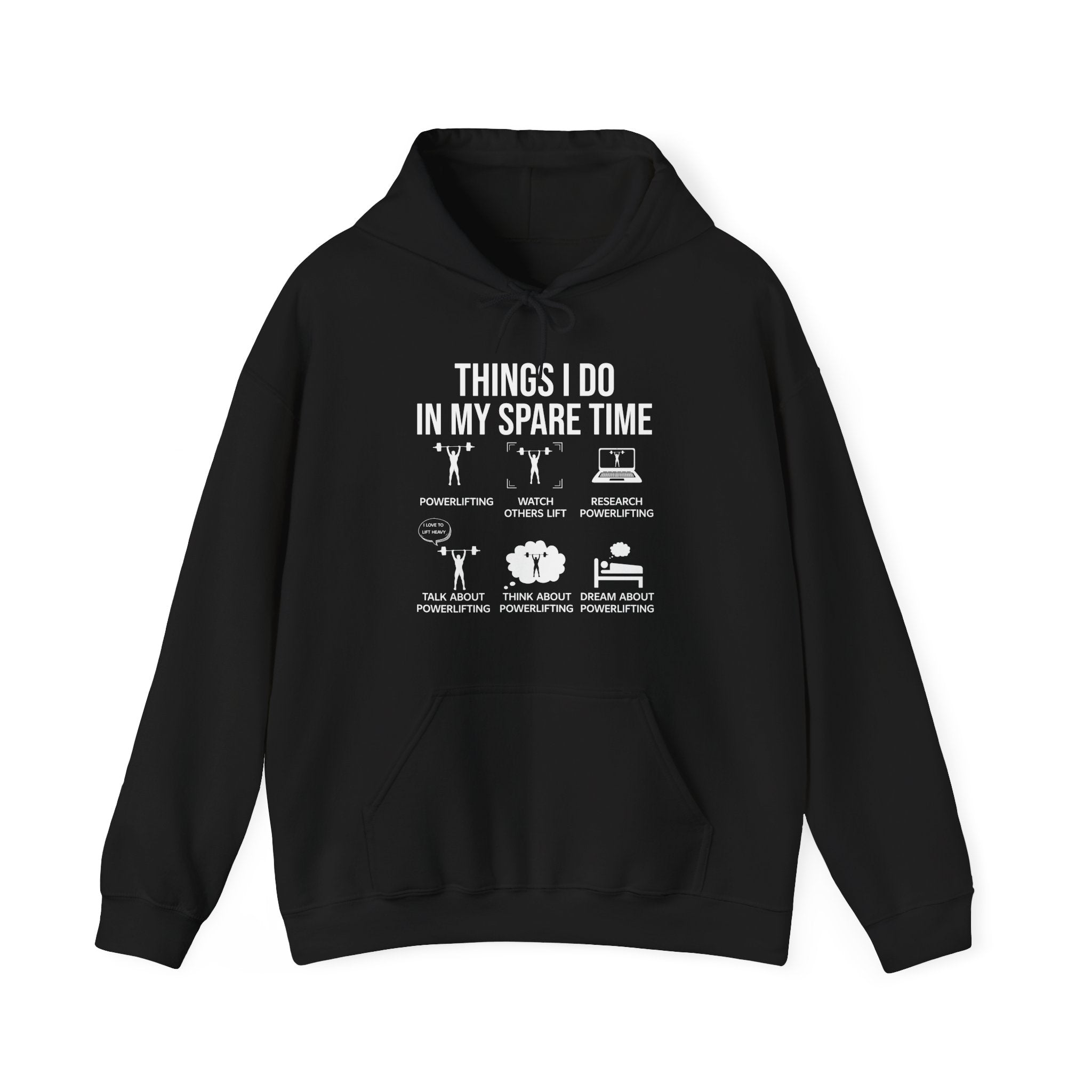 Things I Do in my Spare time Hoodie - Huurdies