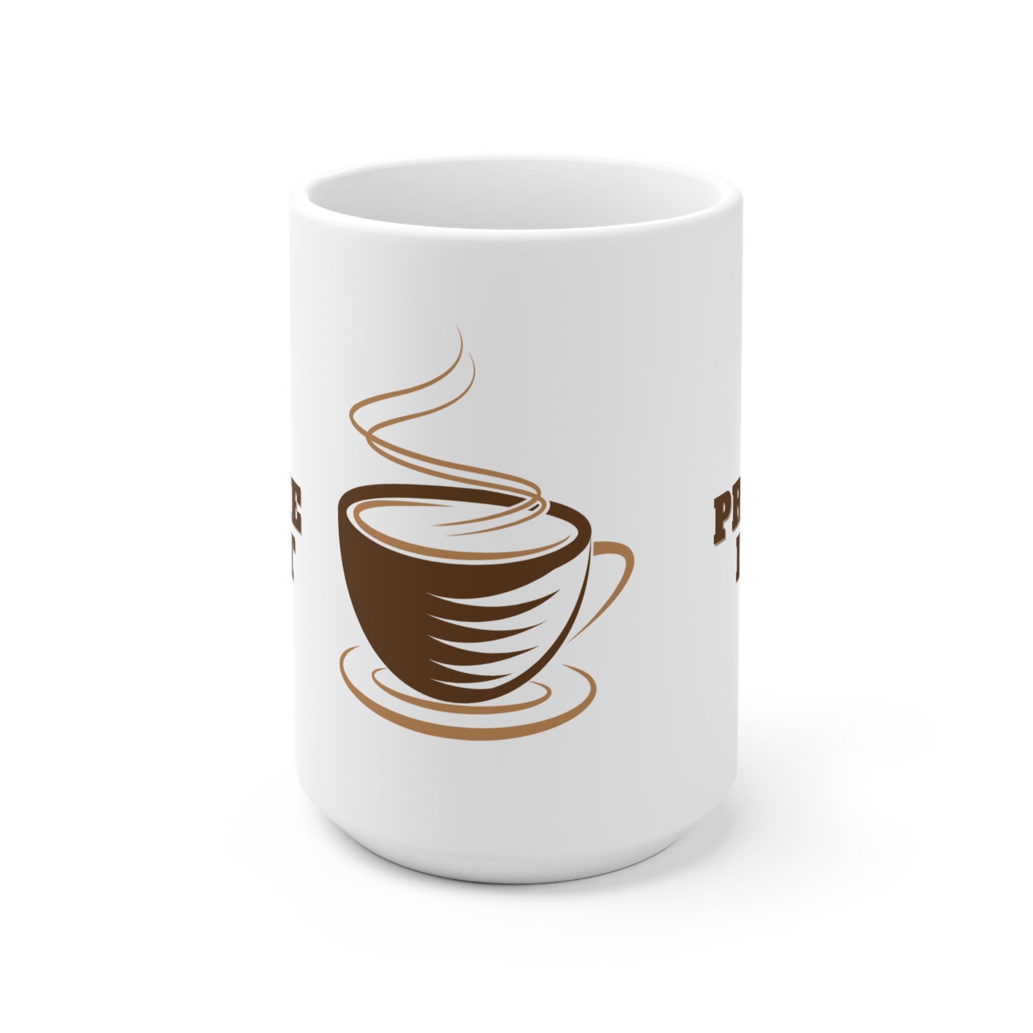 Koffie eerst, Praten Later mok