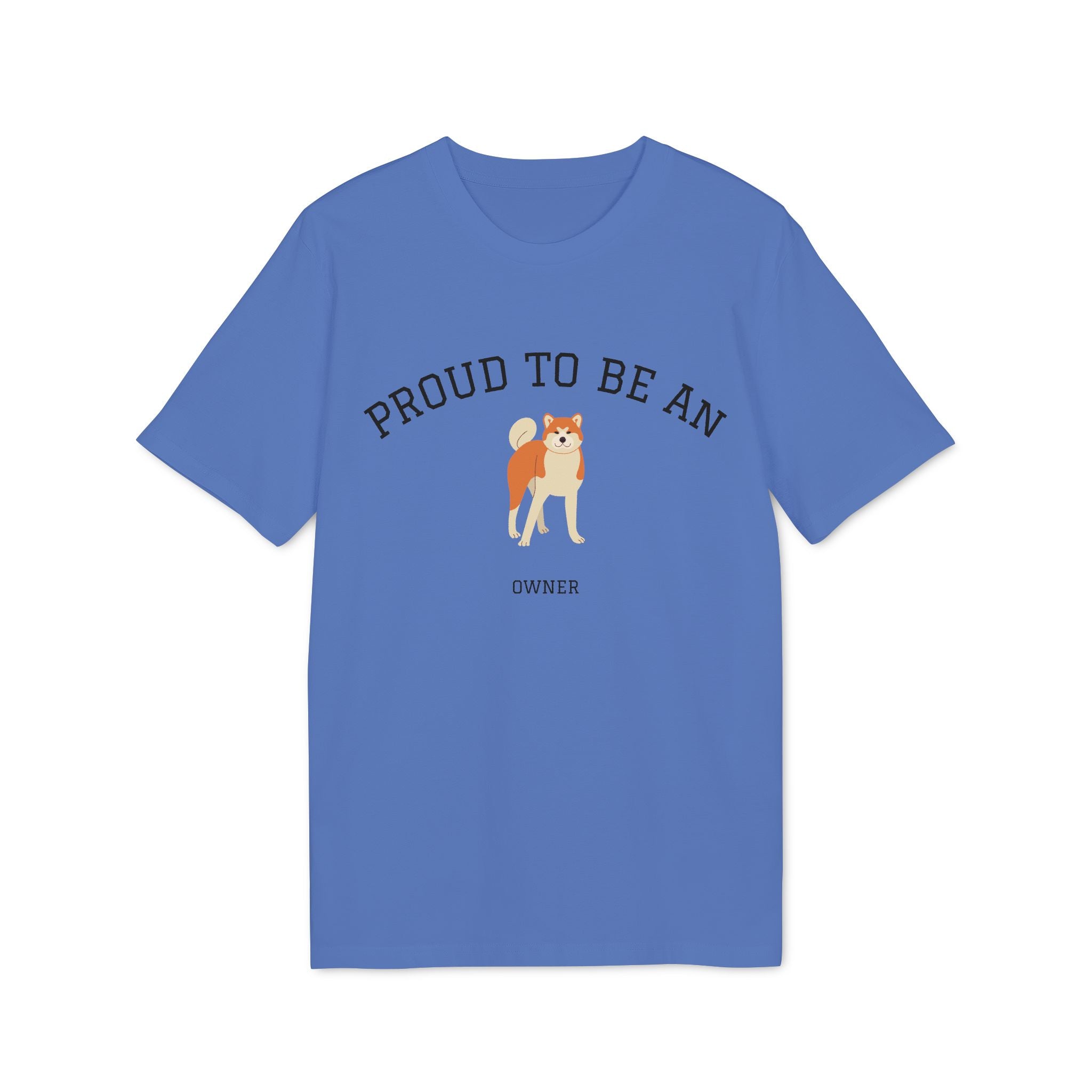 Unisex T-Shirt Dierenliefhebbers – Proud te be an Akita owner - Huurdies