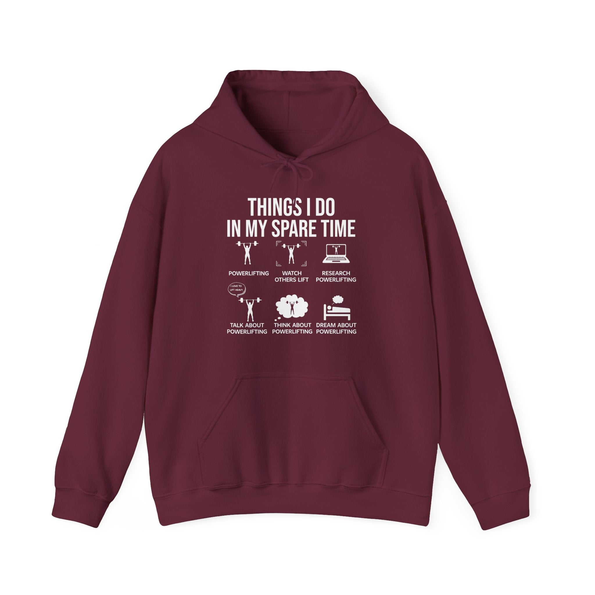 Things I Do in my Spare time Hoodie - Huurdies