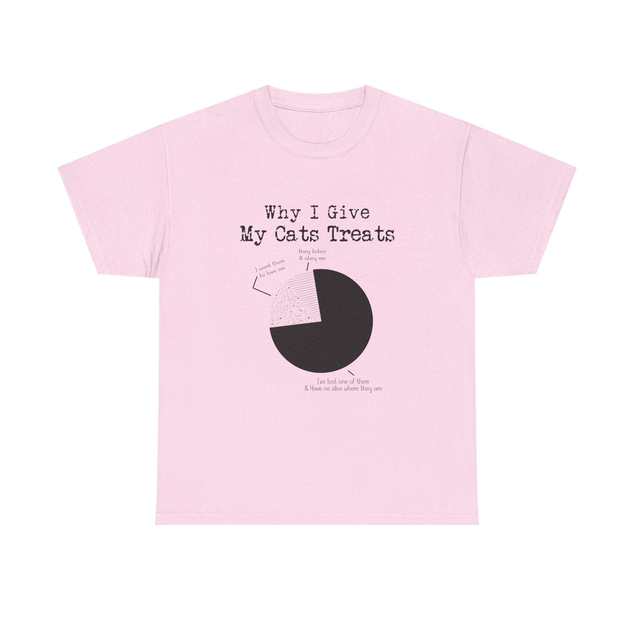 Why I Give My Cats Treats T-shirt - Huurdies