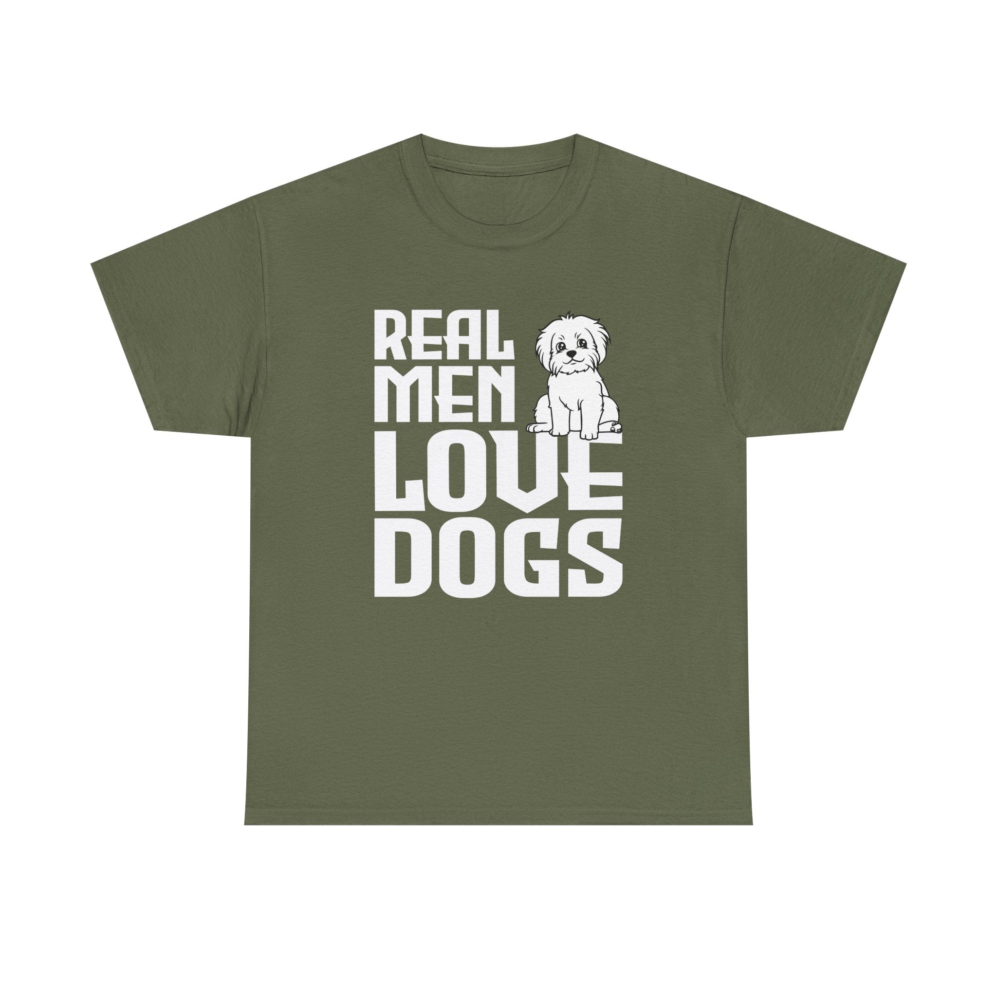 Real Men Love Dogs T-shirt - Huurdies
