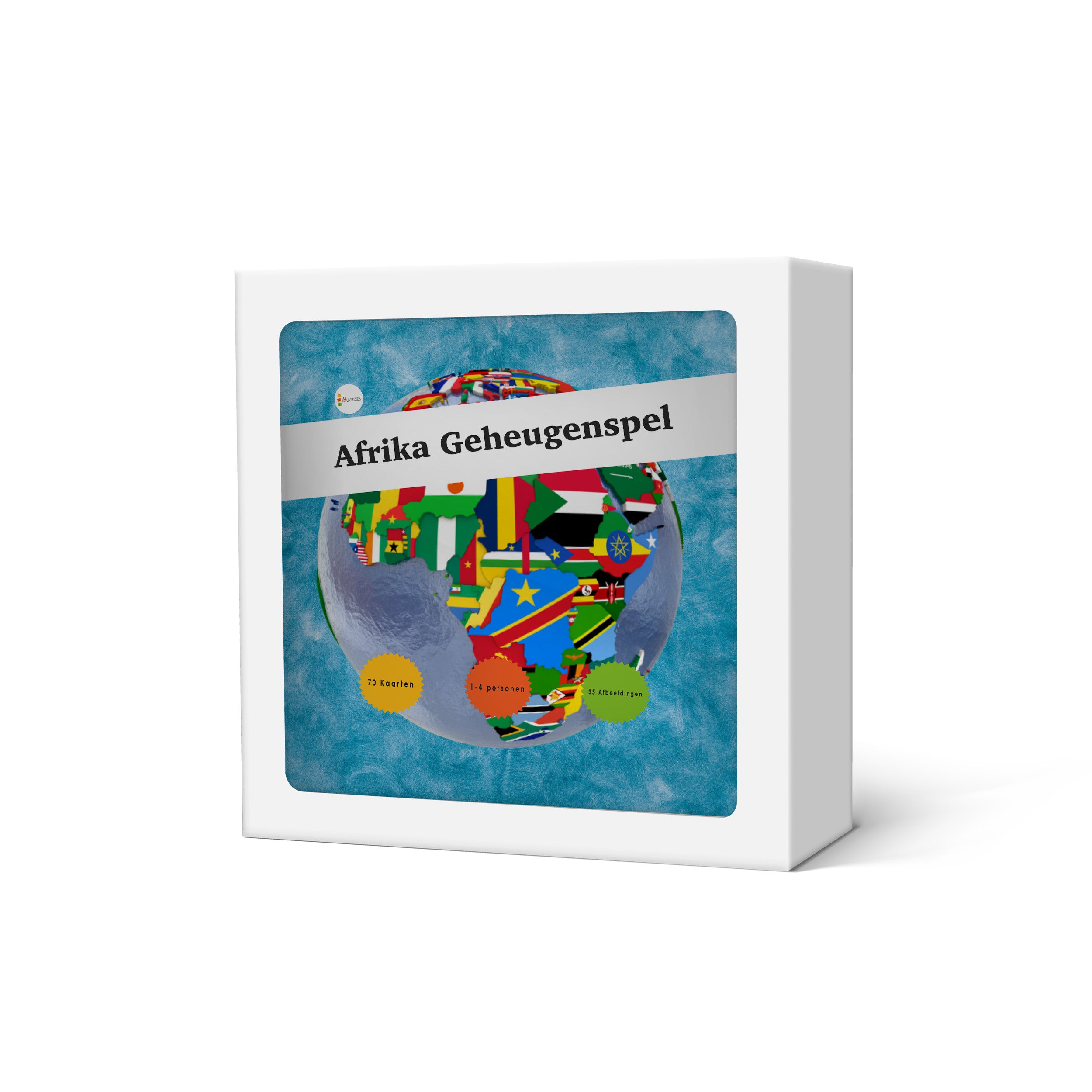 Afrika geheugenspel doosje