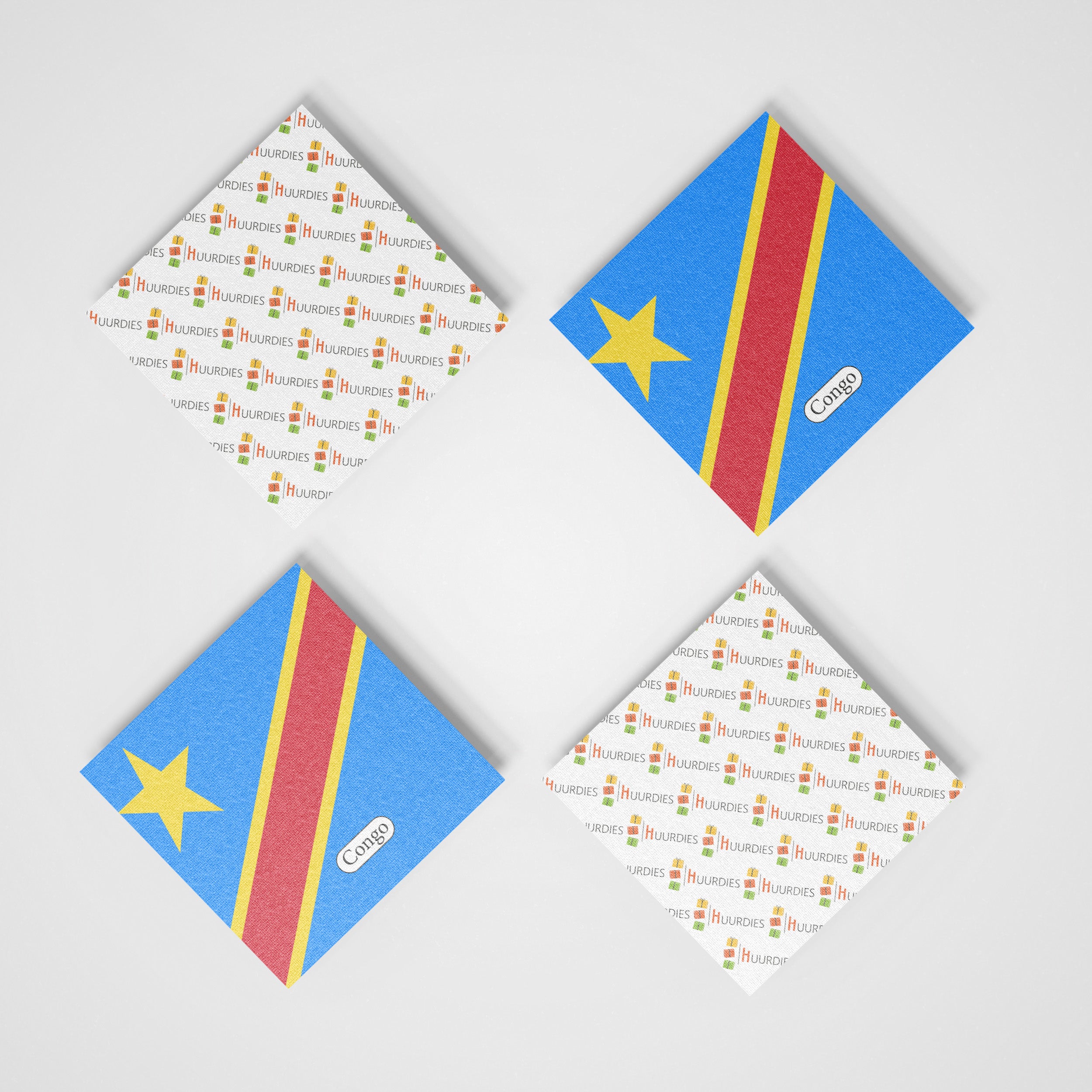 Afrika geheugenspel kaartjes
