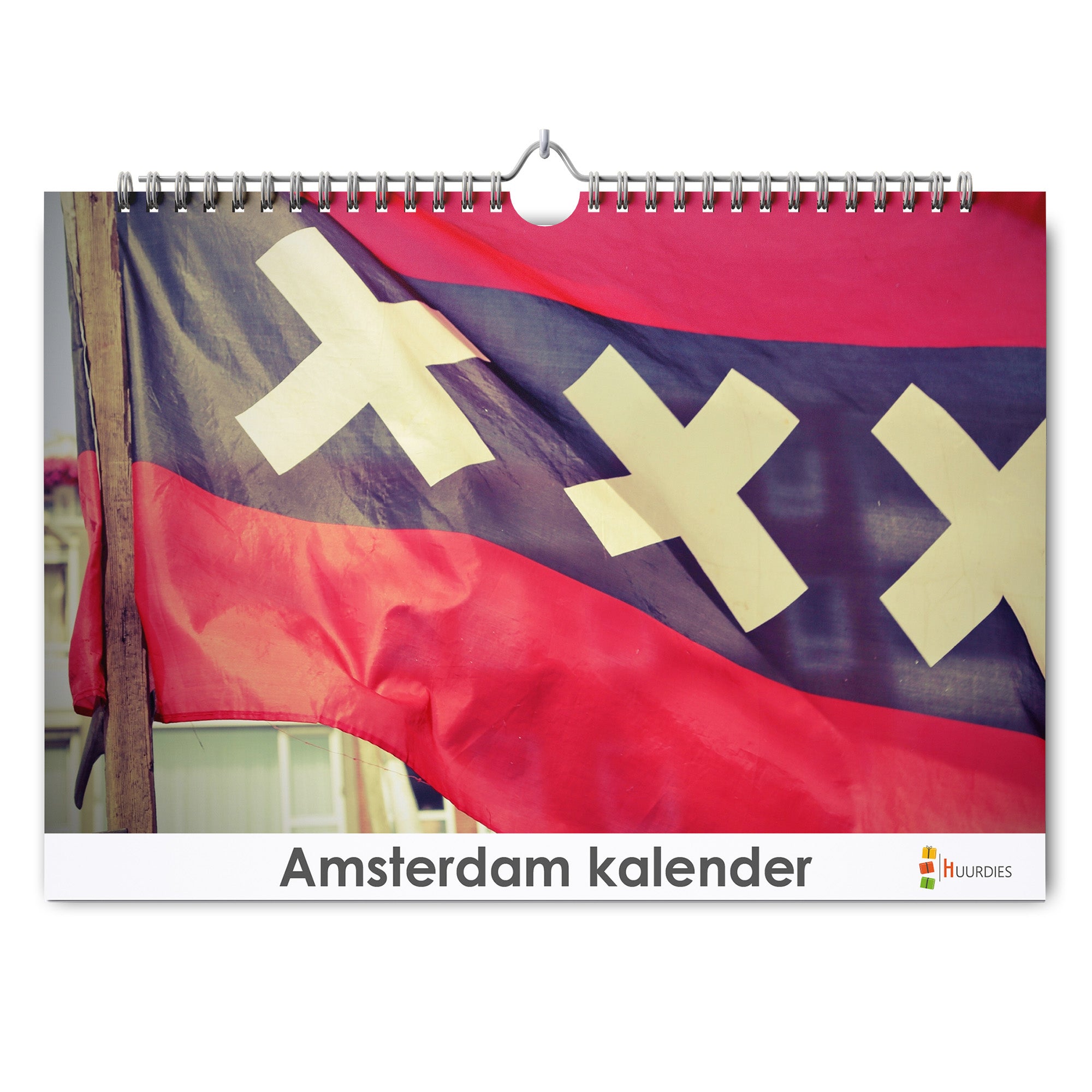Amsterdam verjaardagskalender met afbeelding van amsterdam, Huurdies