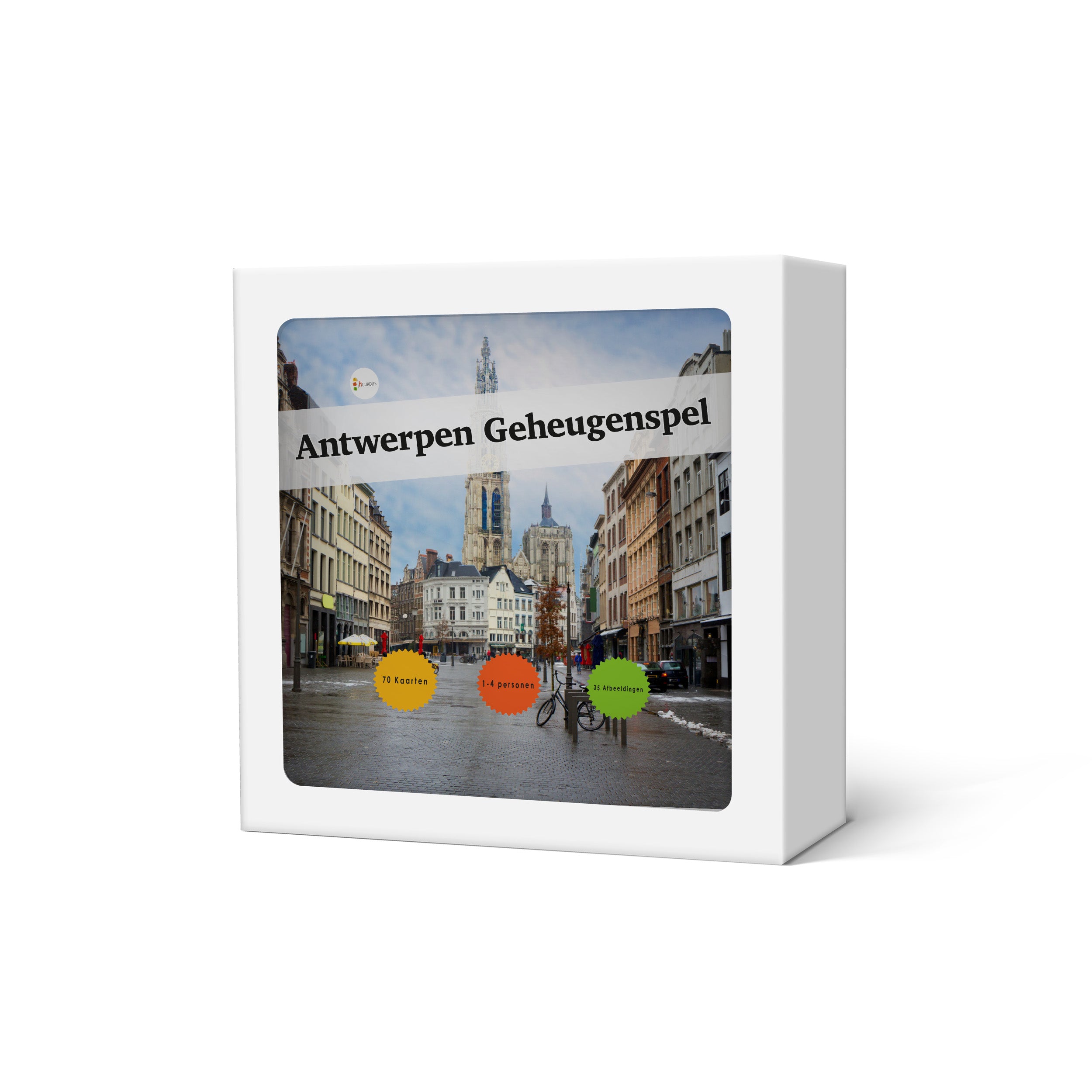 Antwerpen geheugenspel doosje
