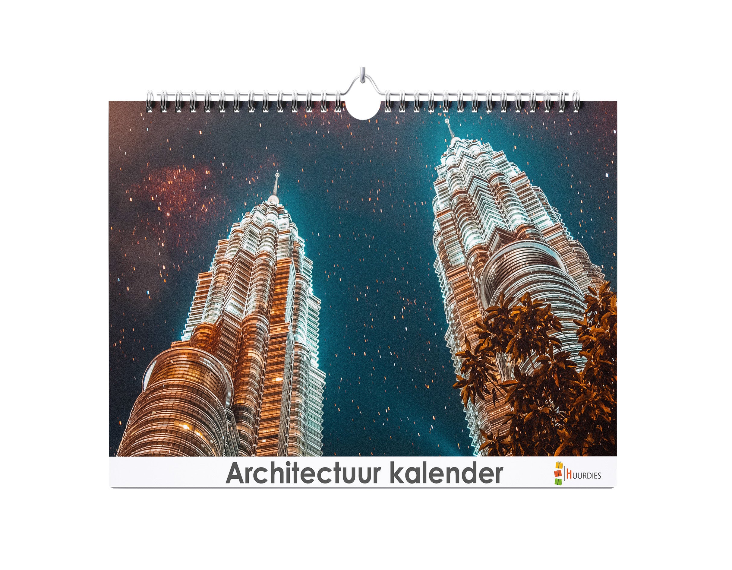 Architectuur verjaardagskalender met afbeelding van architectuur, Huurdies