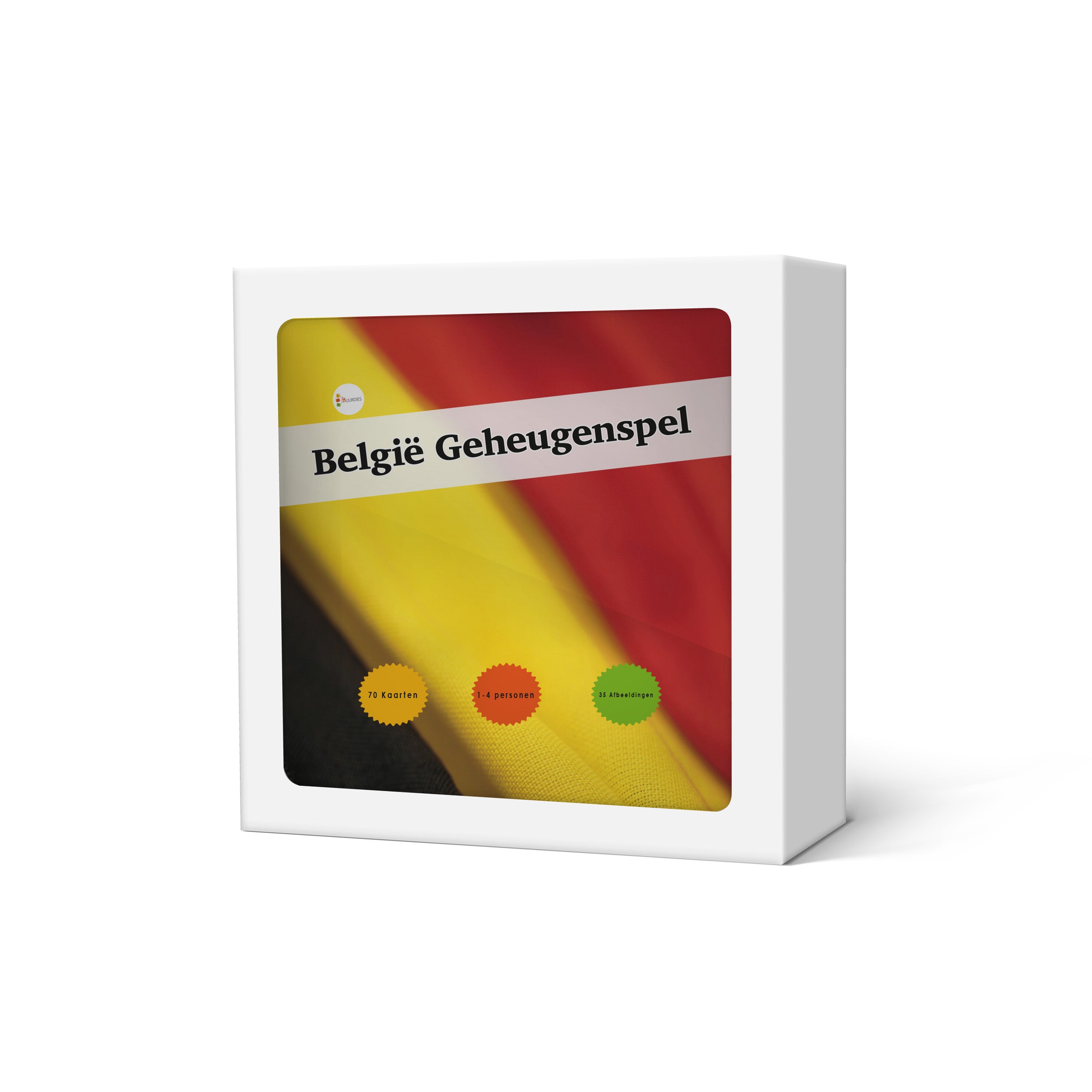 België geheugenspel doosje