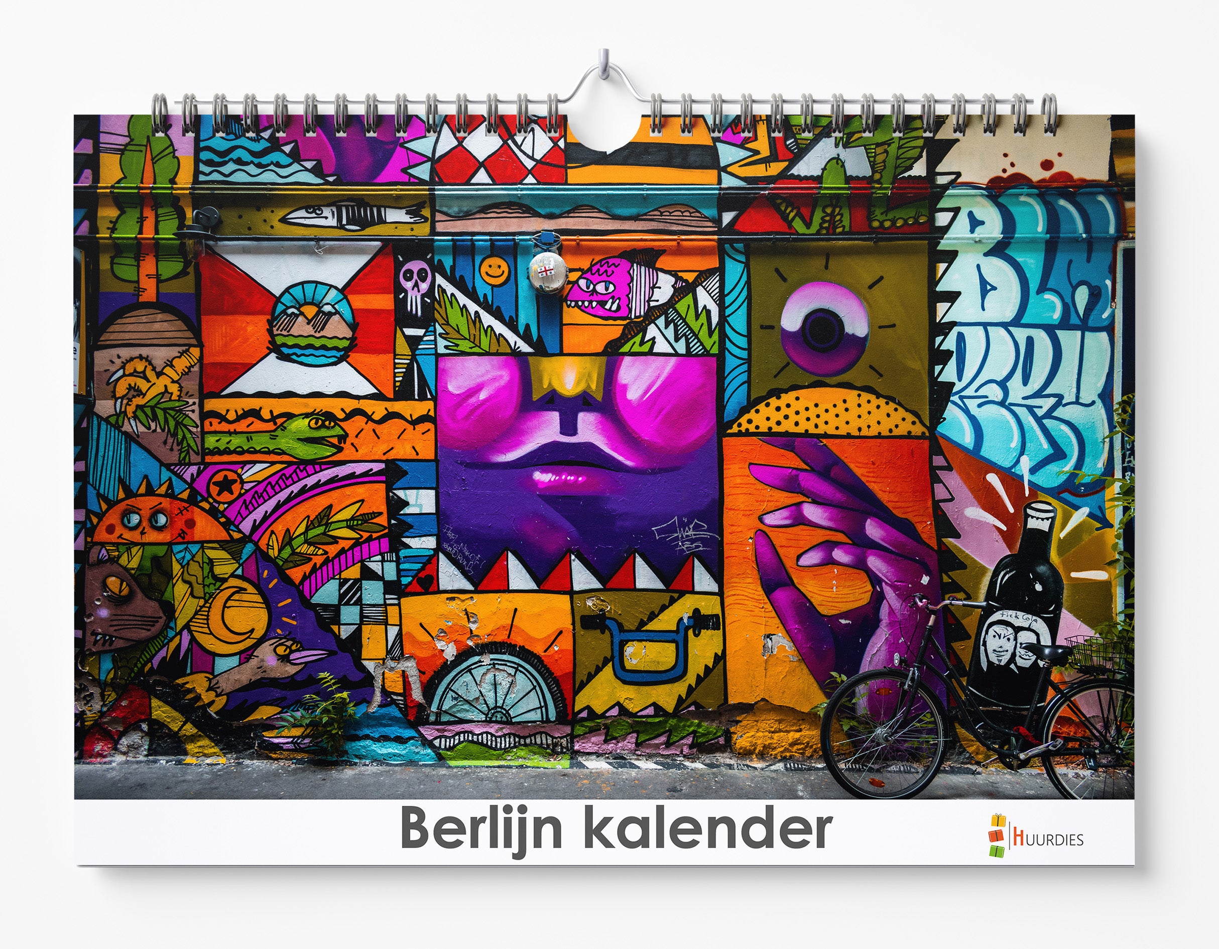 Berlijn verjaardagskalender met afbeelding van berlijn, Huurdies