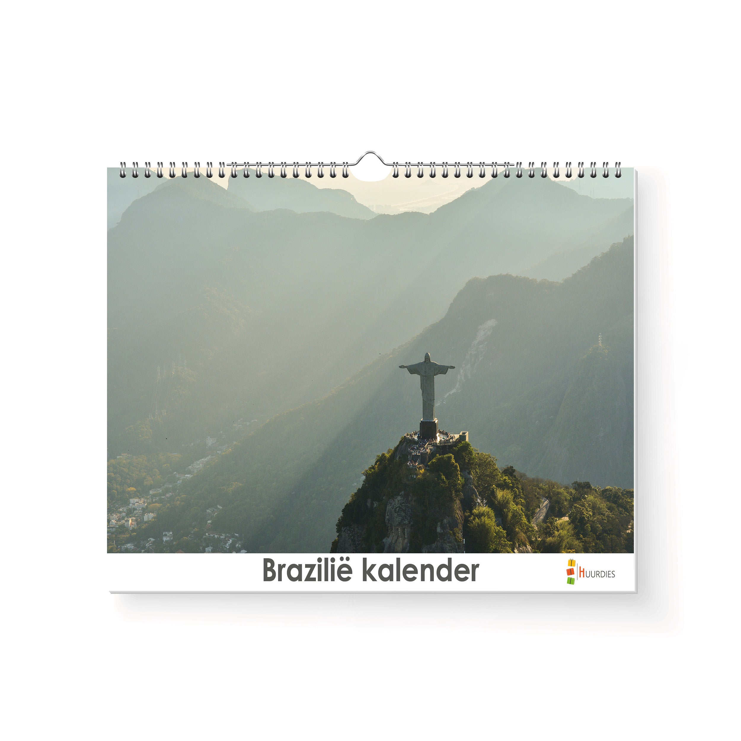 Brazilië verjaardagskalender met afbeelding van brazilië, Huurdies