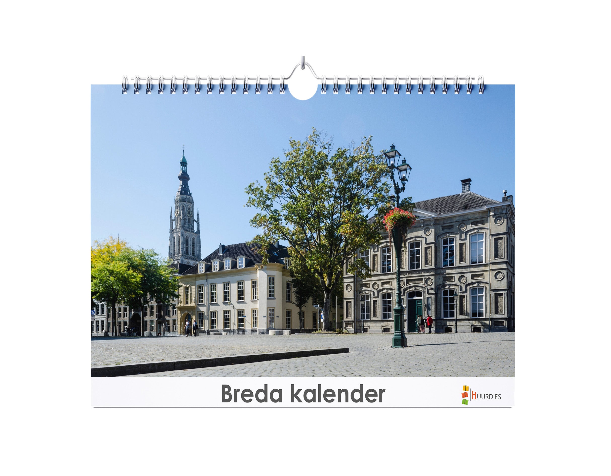 Breda verjaardagskalender met afbeelding van breda, Huurdies