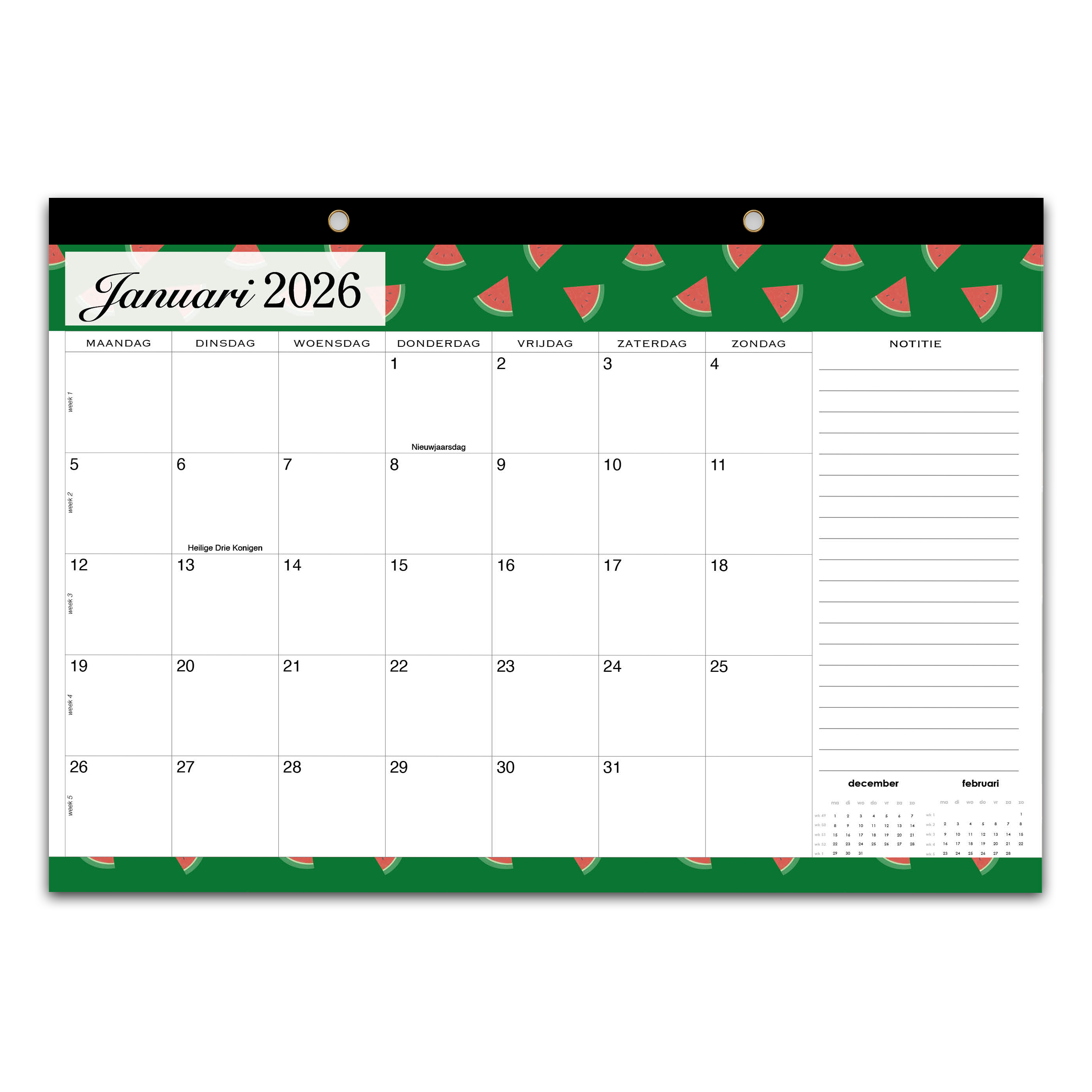 Bureauplanner - Huurdies