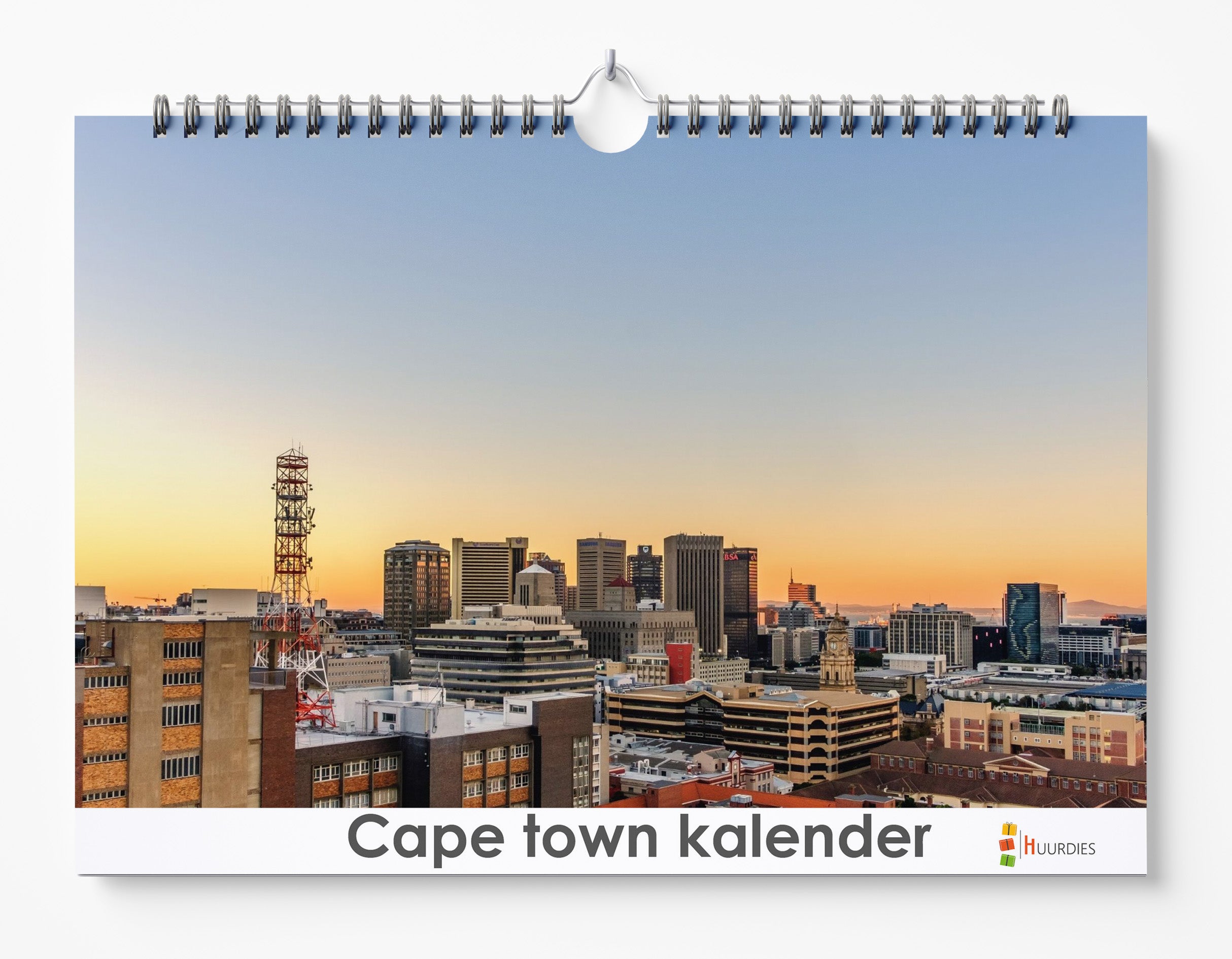Cape Town verjaardagskalender met afbeelding van cape town, Huurdies