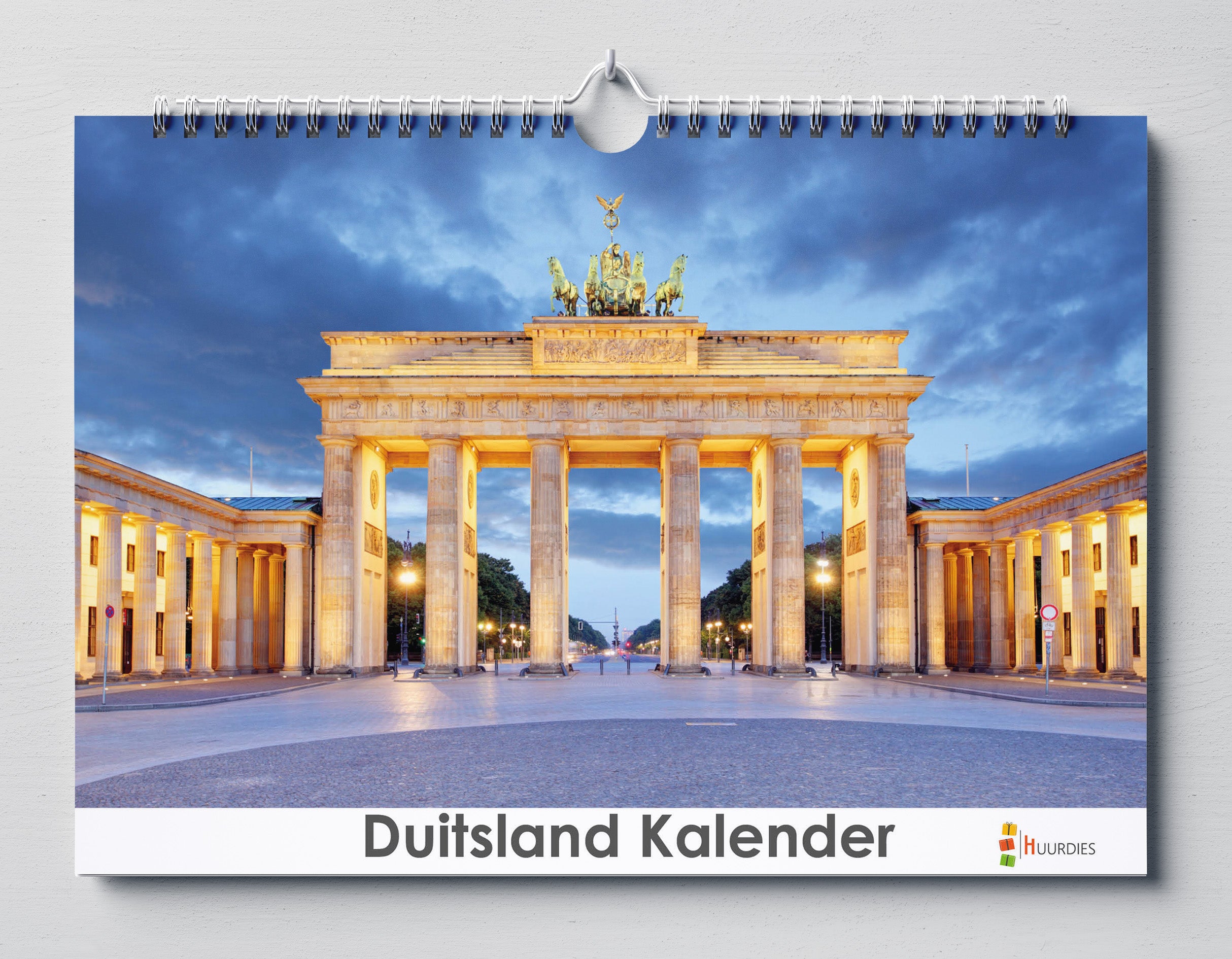 Duitsland verjaardagskalender met afbeelding van duitsland, Huurdies