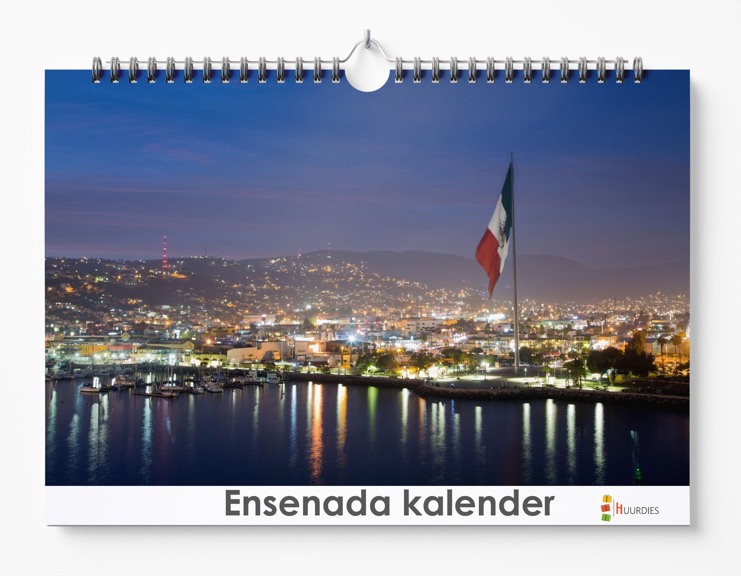 Ensenada verjaardagskalender met afbeelding van ensenada, Huurdies