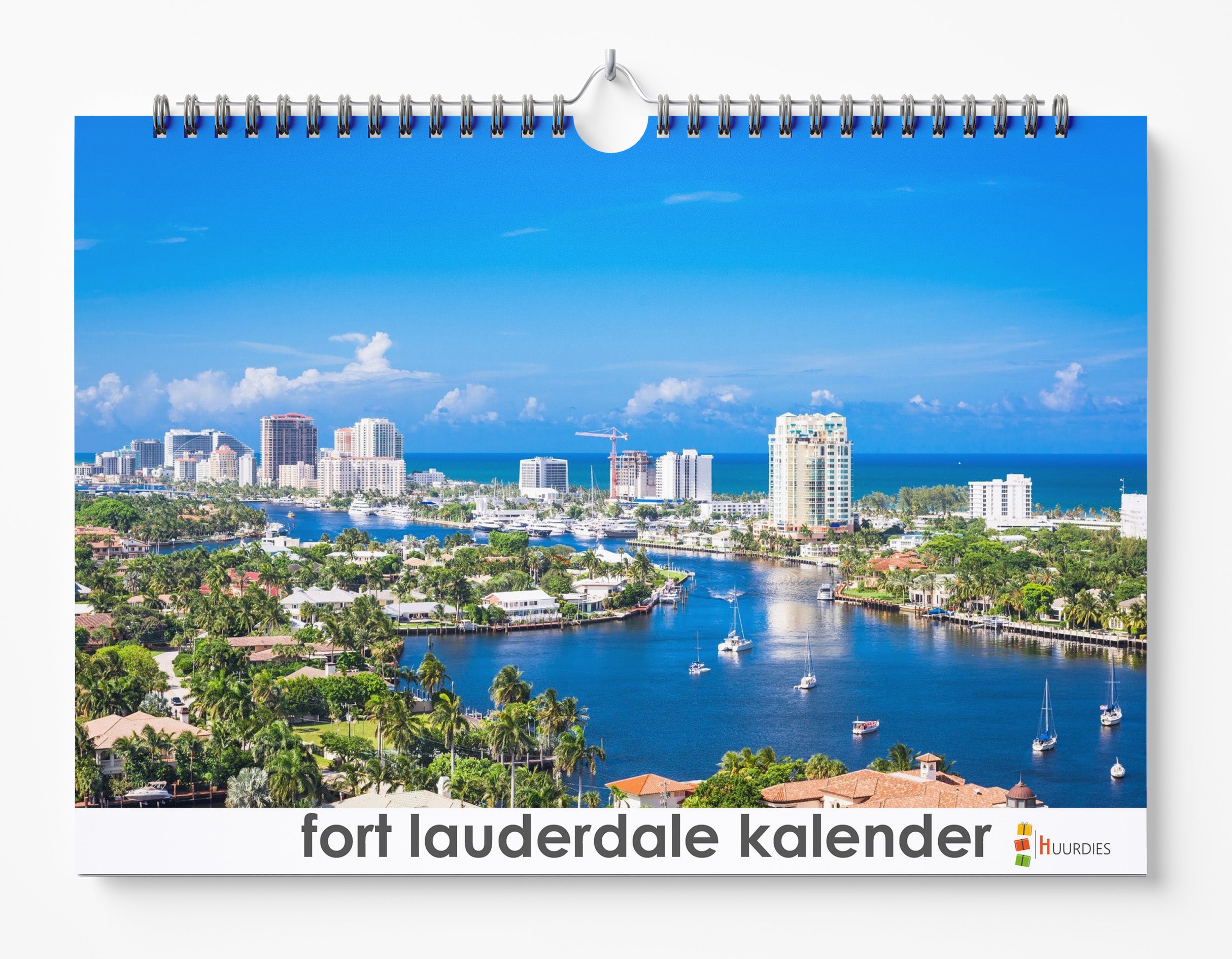 Fort Lauderdale verjaardagskalender met afbeelding van fort lauderdale, Huurdies