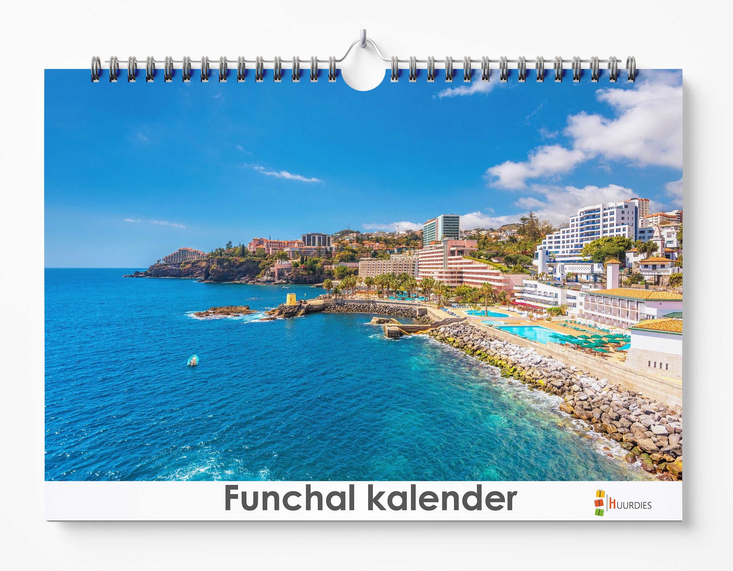 Funchal verjaardagskalender met afbeelding van funchal, Huurdies