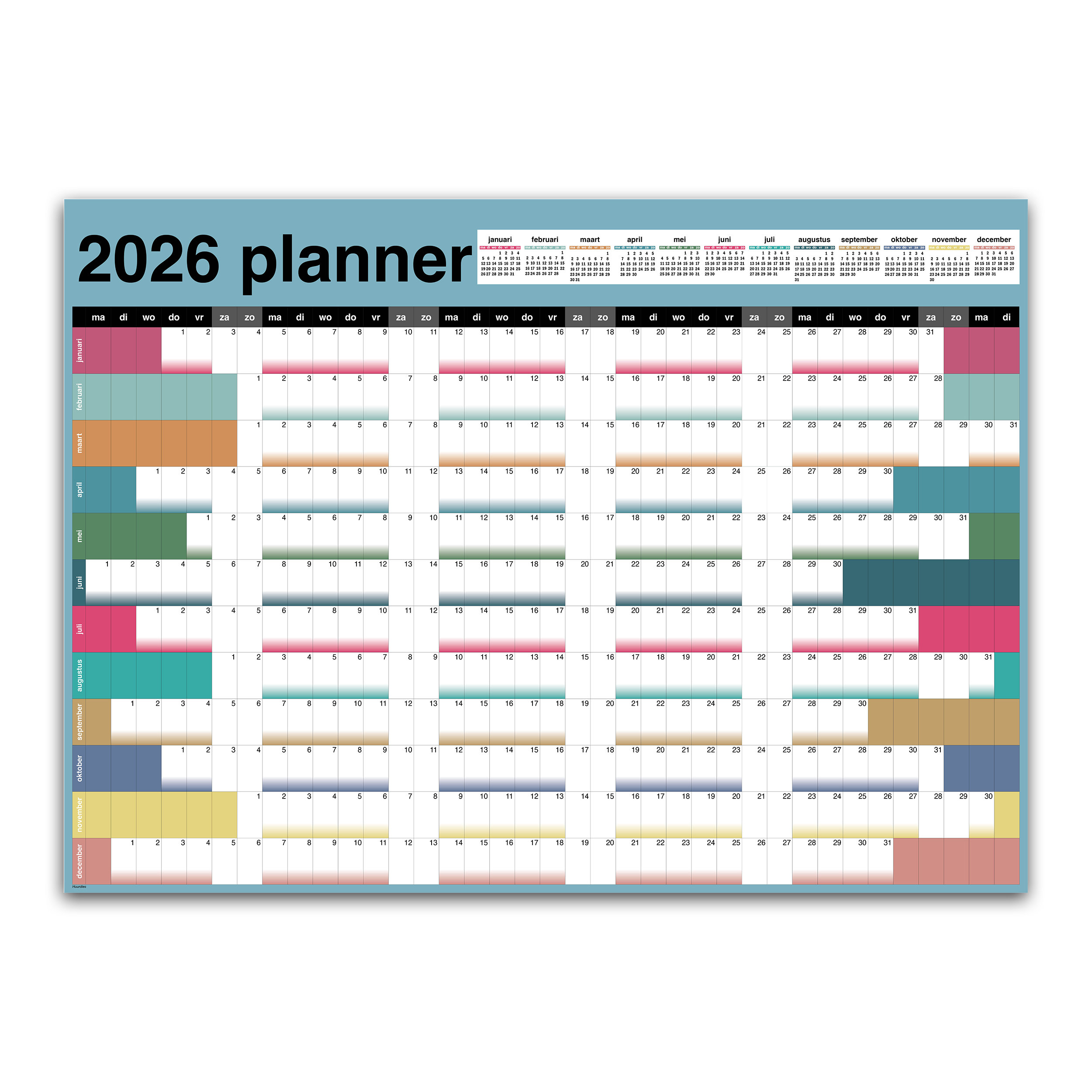 Jaarplanner A0