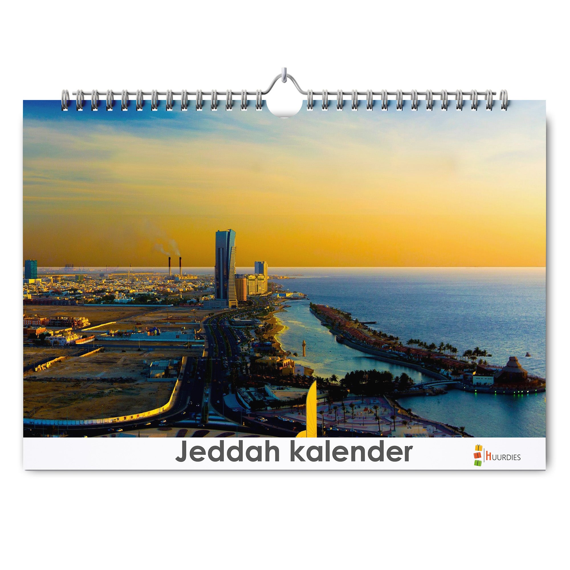 Jeddah verjaardagskalender met afbeelding van jeddah, Huurdies