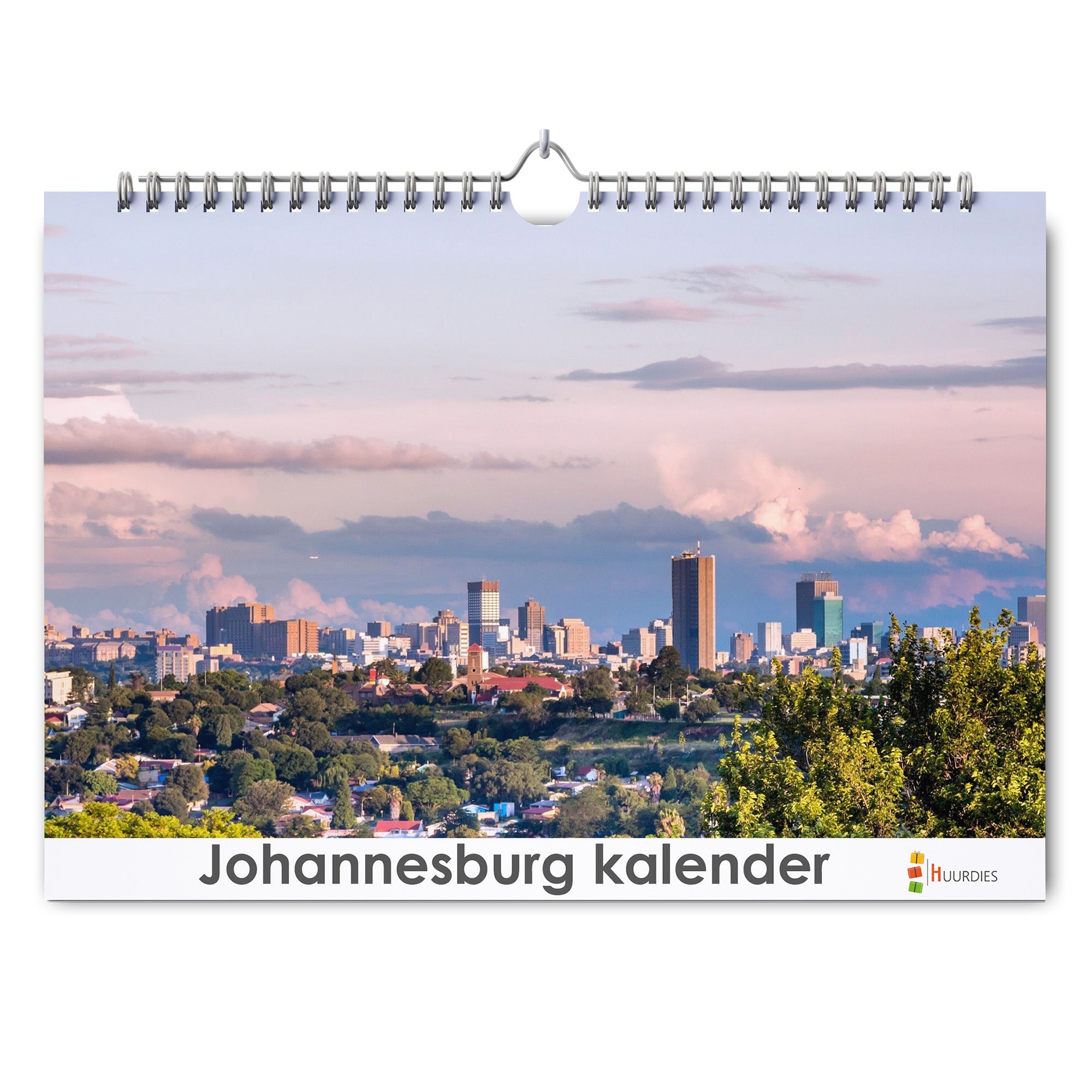 Johannesburg verjaardagskalender met afbeelding van johannesburg, Huurdies