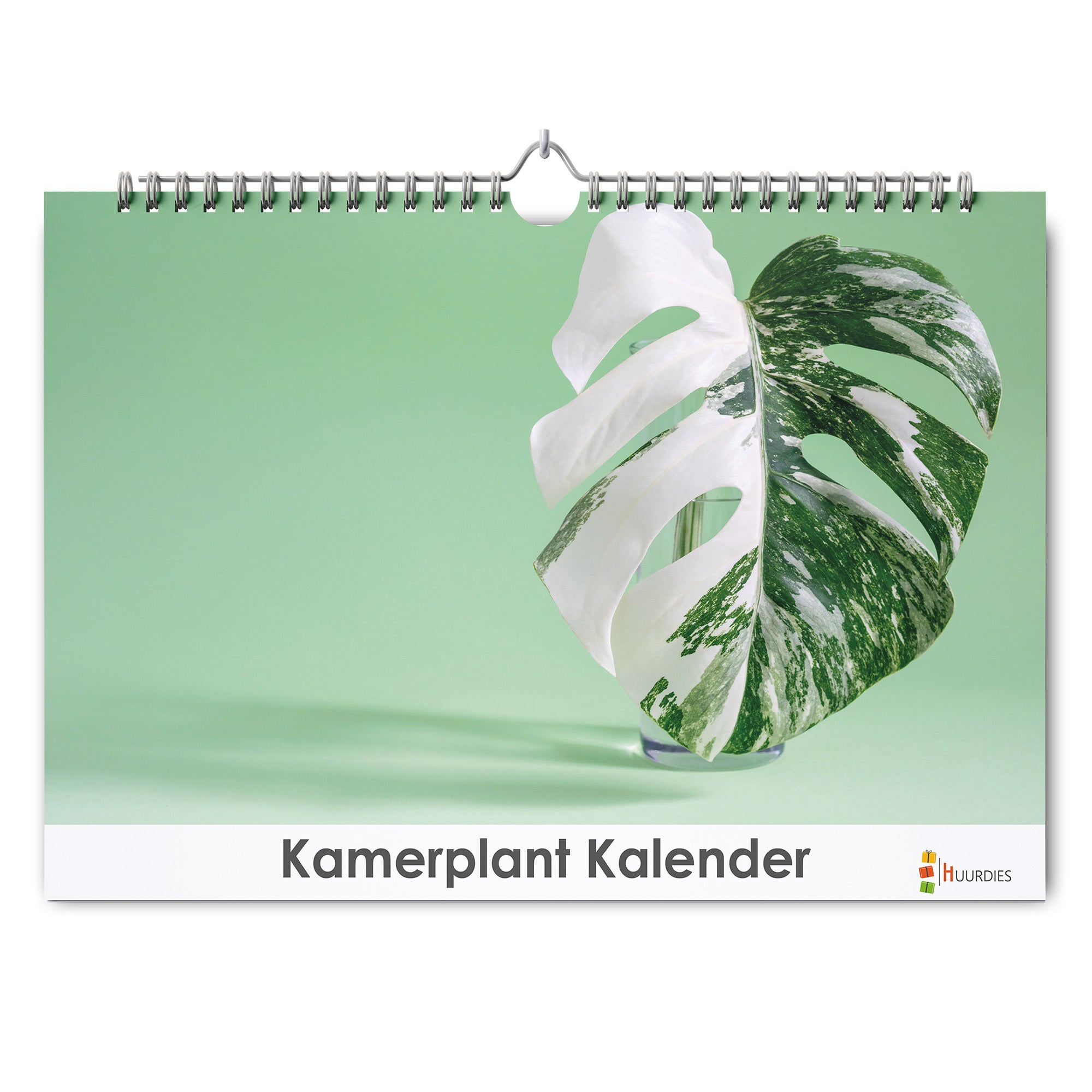 Kamerplant verjaardagskalender met afbeelding van kamerplant, Huurdies