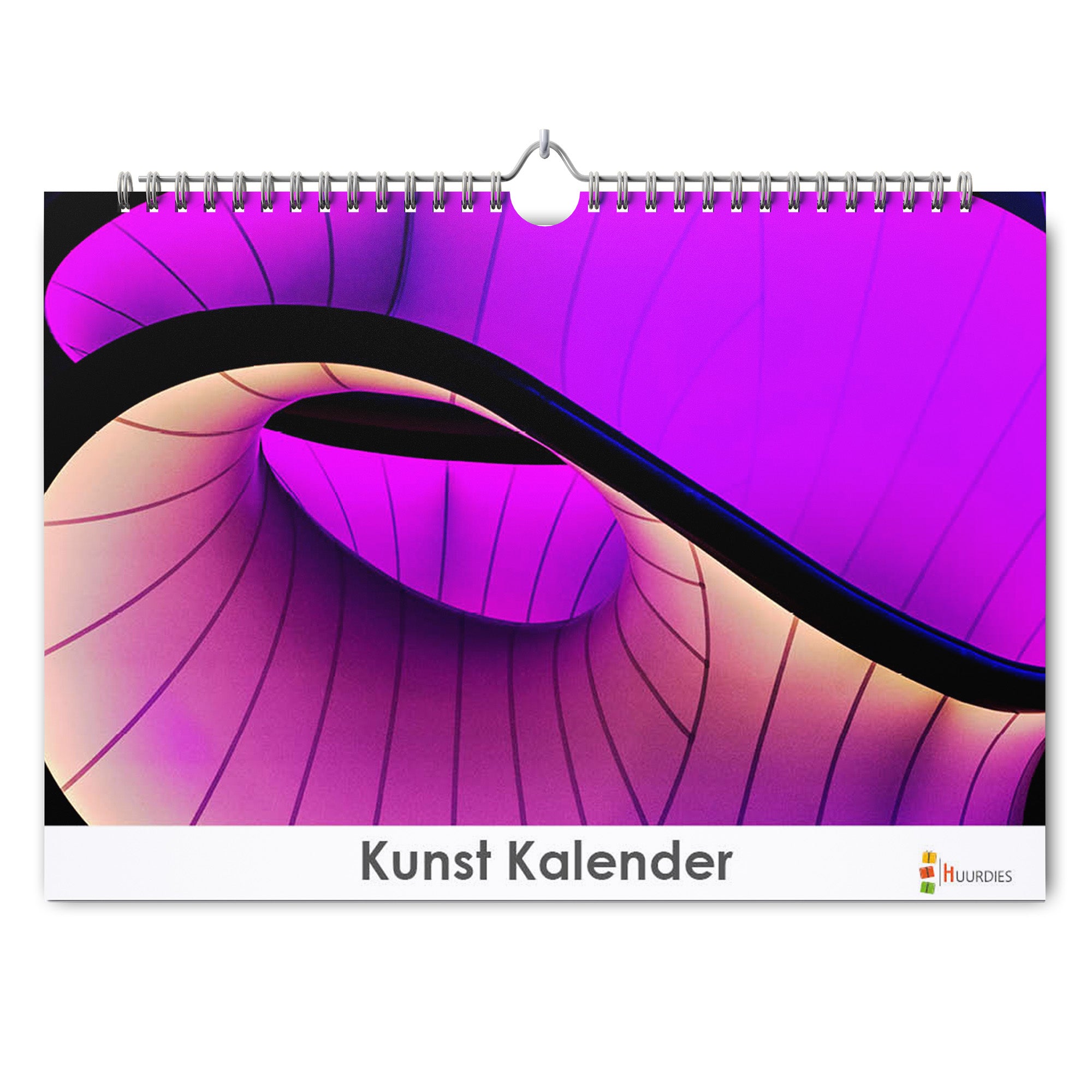 Kunst Kleur verjaardagskalender met afbeelding van kunst kleur, Huurdies