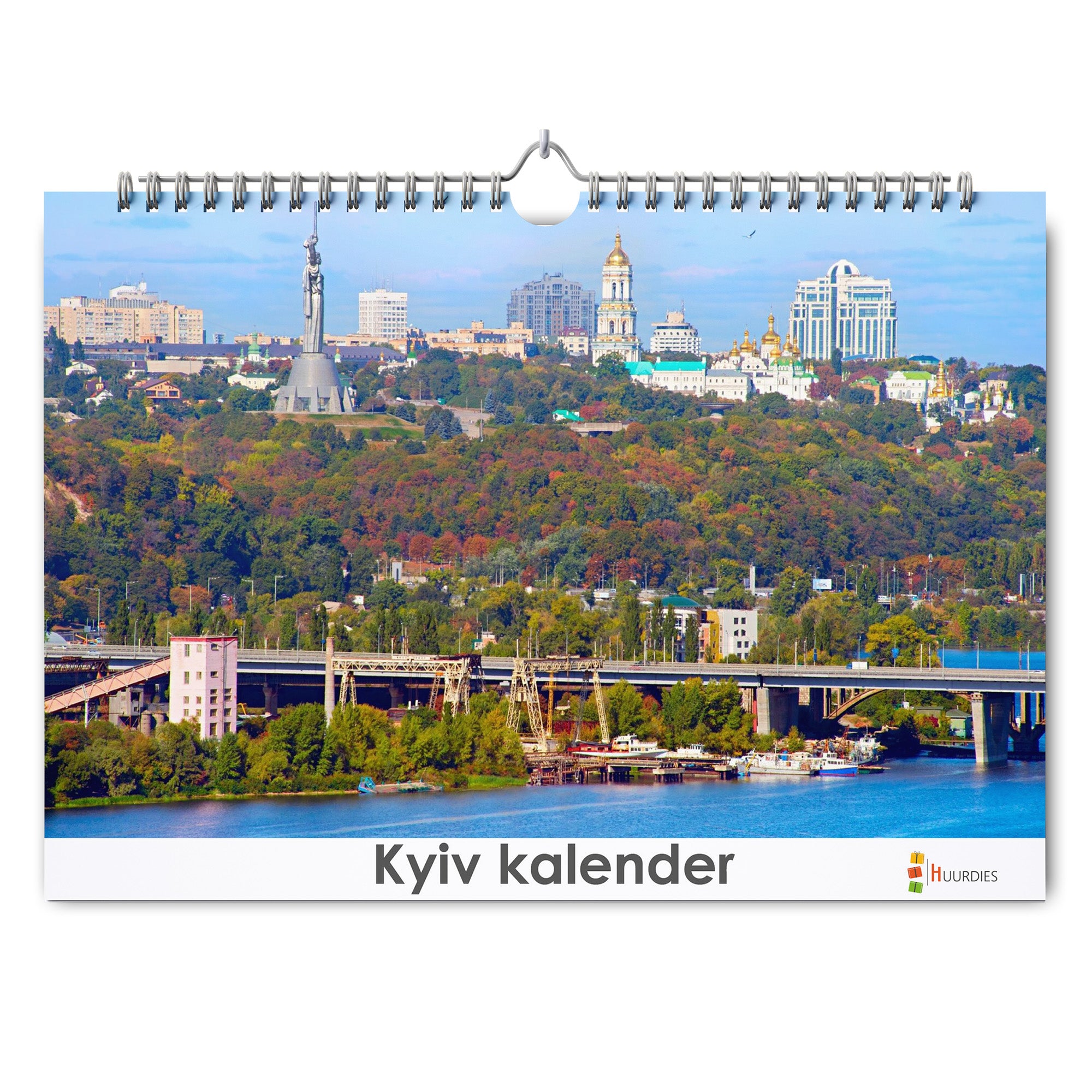 Kyiv verjaardagskalender met afbeelding van kyiv, Huurdies