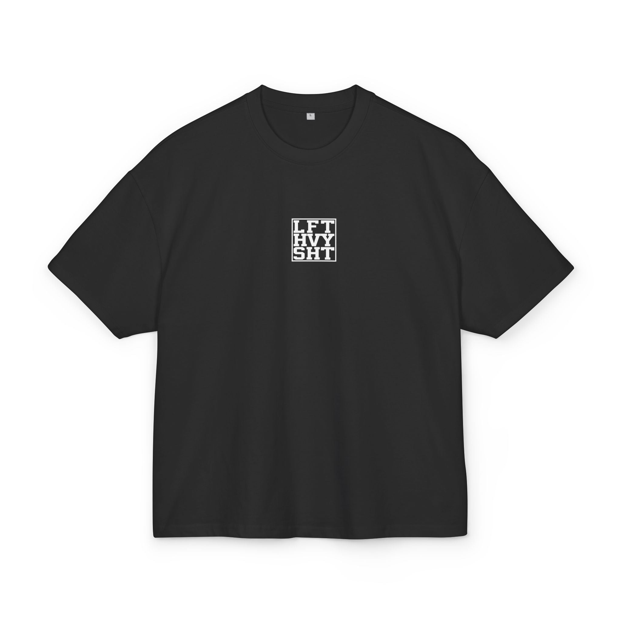 Lift Heavy Shit Zwart t-shirt Vooraanzicht