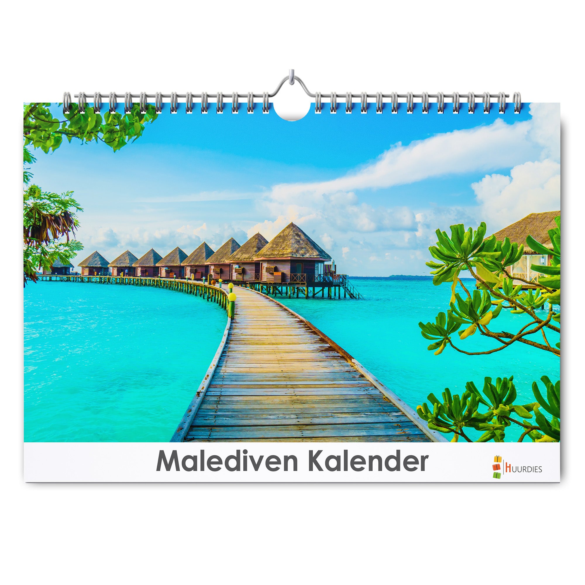 Malediven verjaardagskalender met afbeelding van malediven, Huurdies