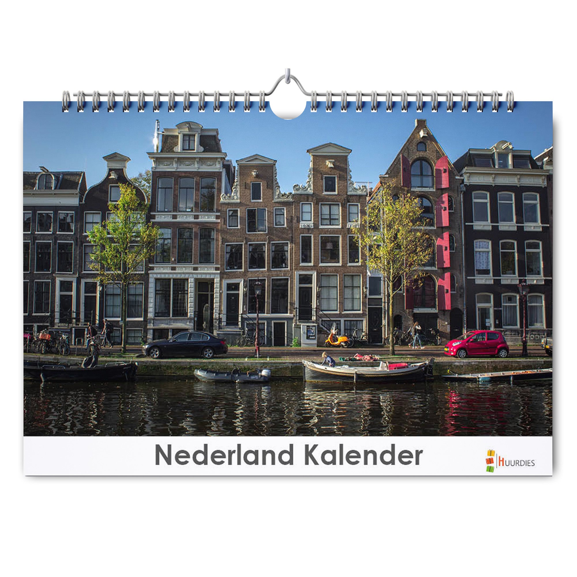 Nederland verjaardagskalender met afbeelding van nederland, Huurdies