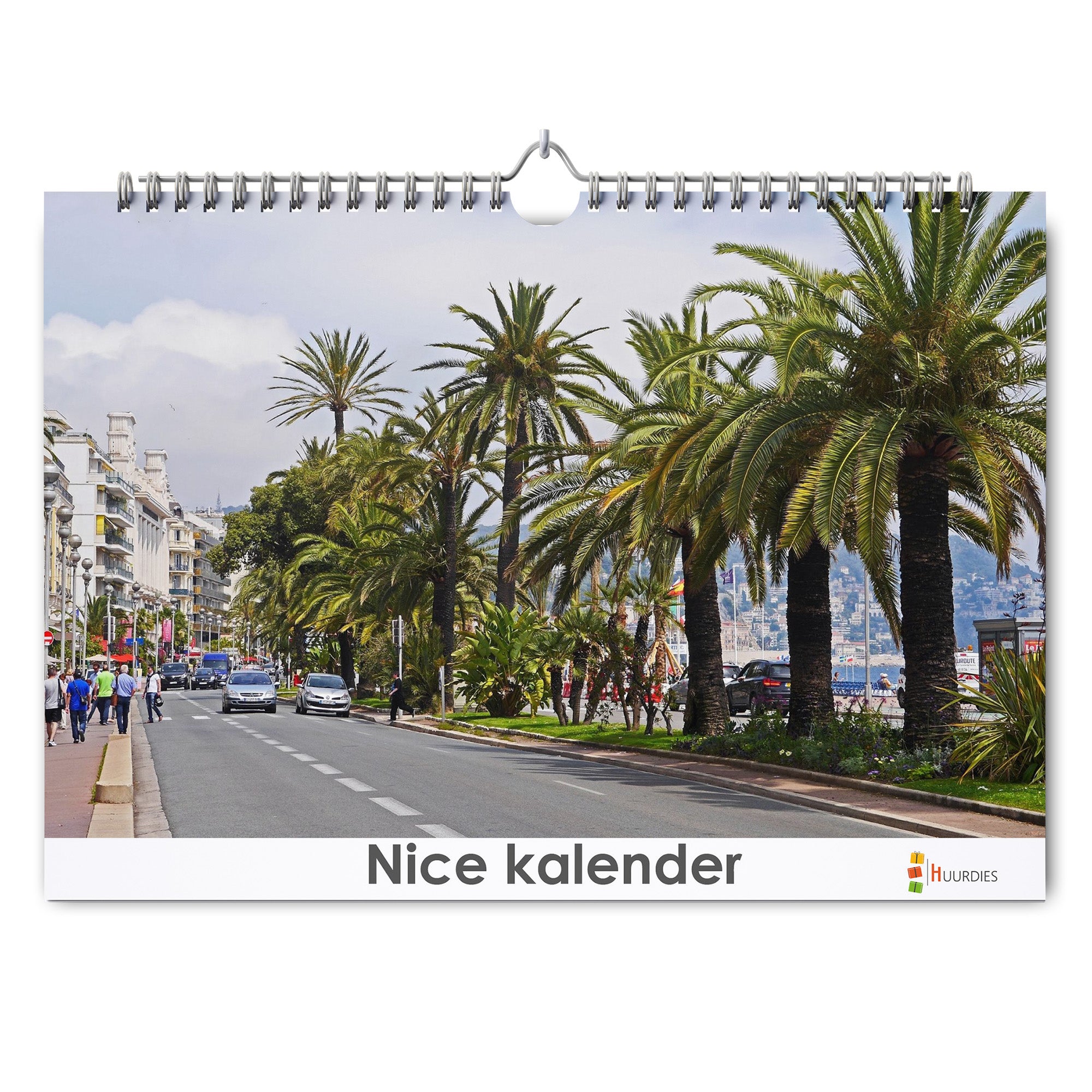Nice verjaardagskalender met afbeelding van nice, Huurdies