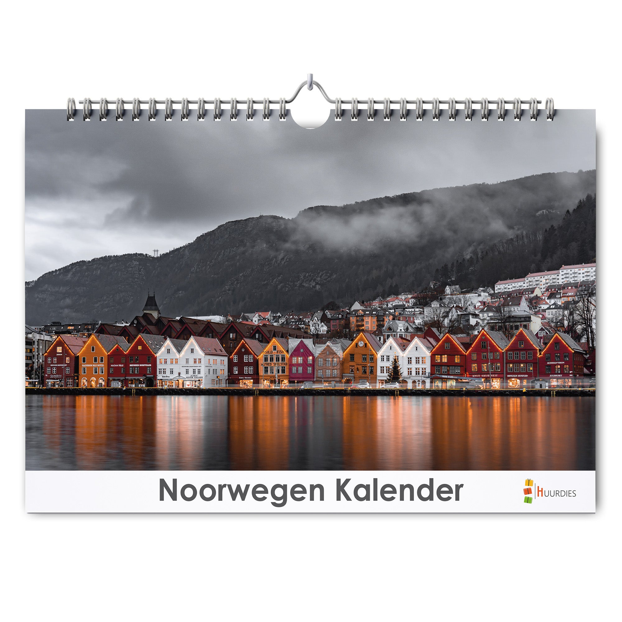 Noorwegen verjaardagskalender met afbeelding van noorwegen, Huurdies