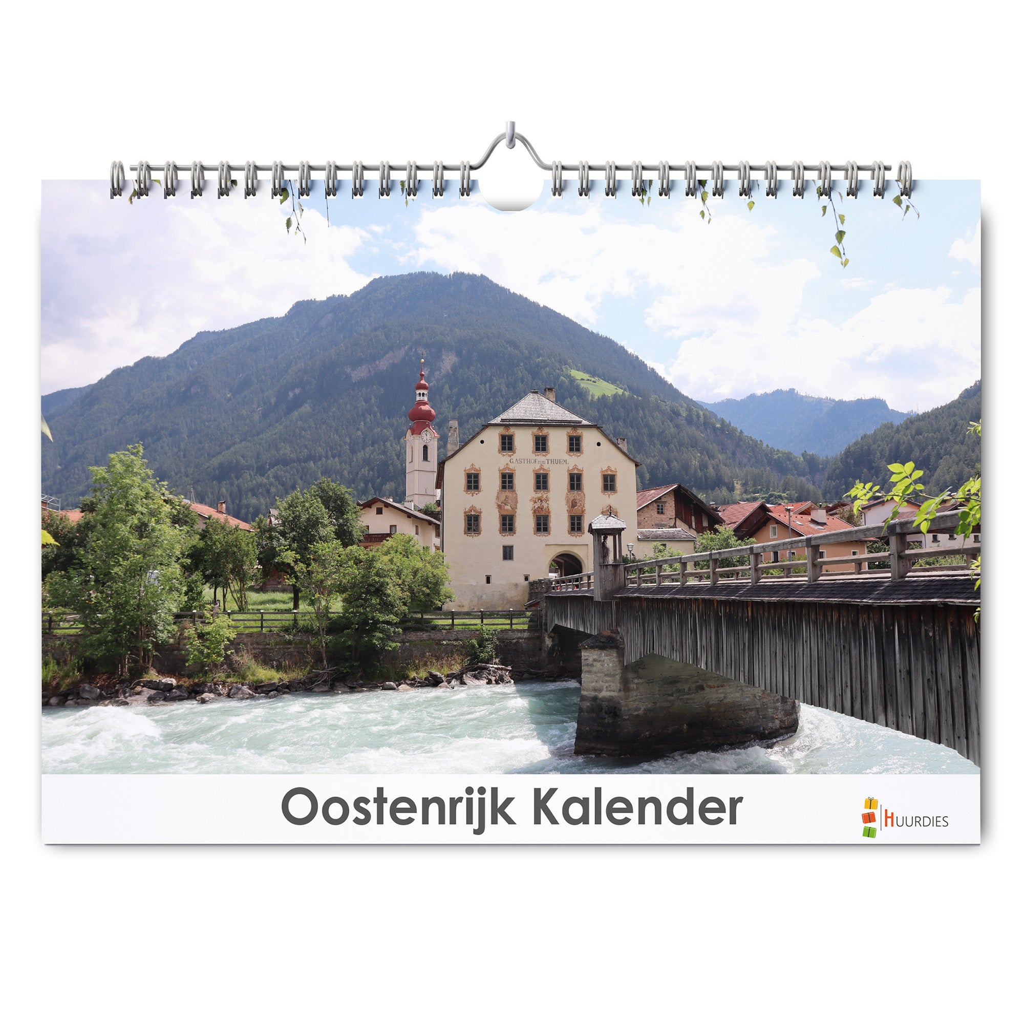 Oostenrijk verjaardagskalender met afbeelding van oostenrijk, Huurdies